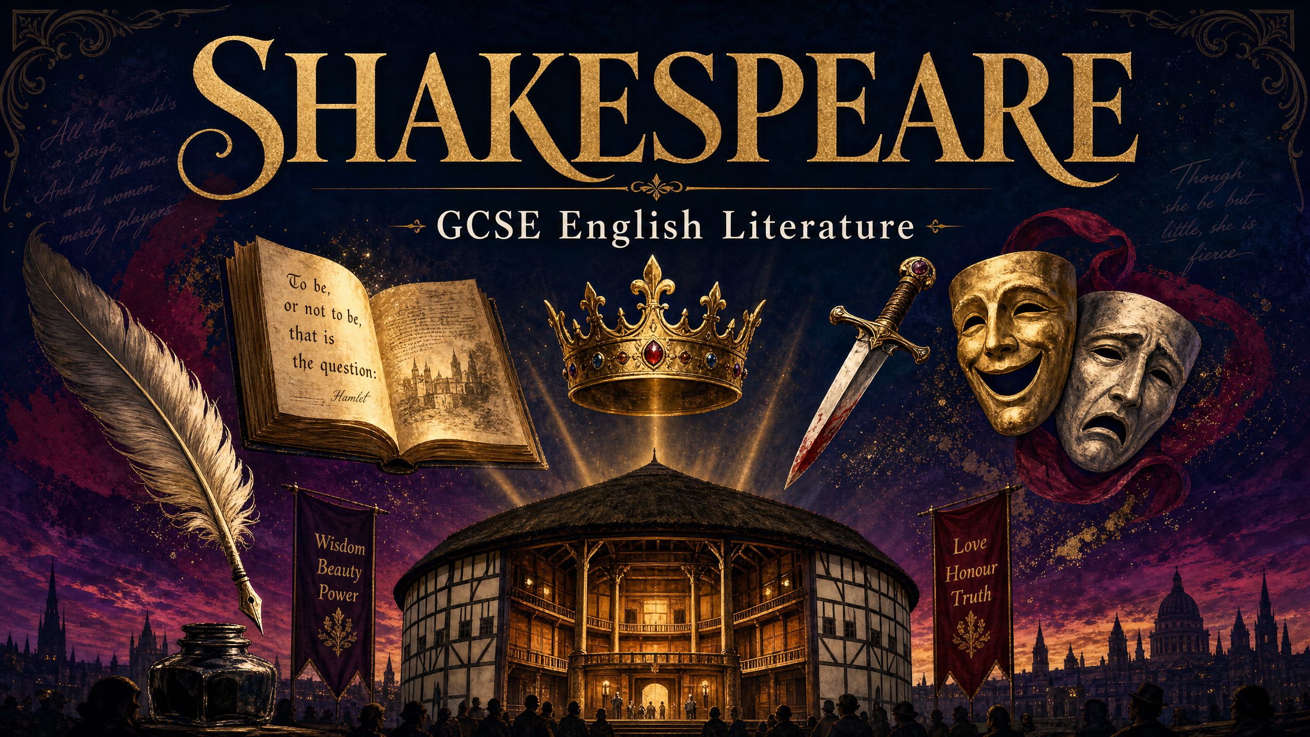 Header image for Macbeth GCSE Study Guide