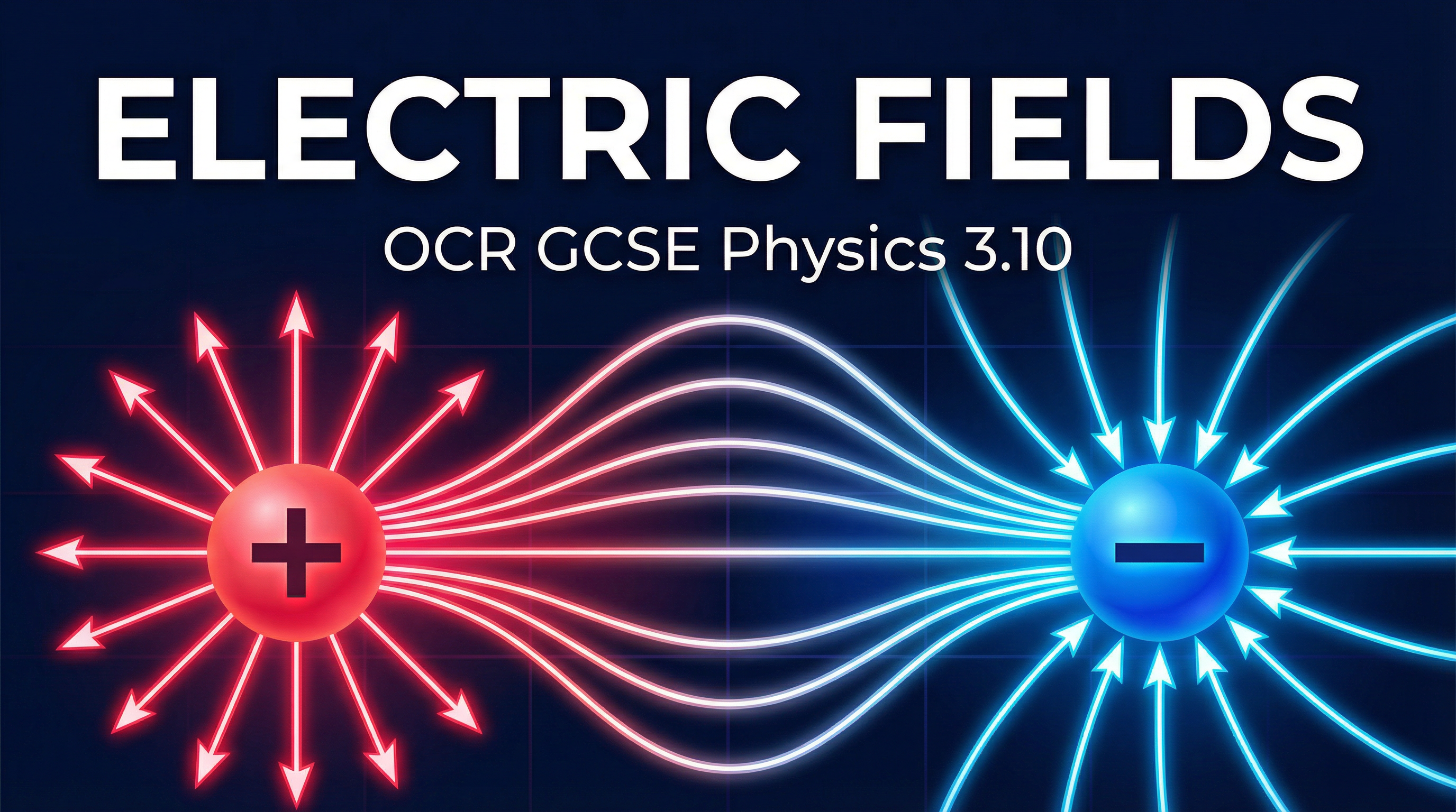 Header image for OCR GCSE Physics: Electric Fields (3.10)