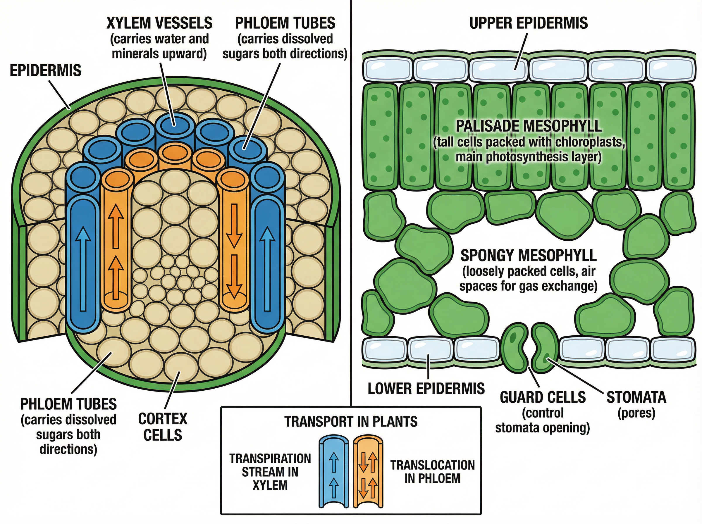 Plant Tissues and Transport