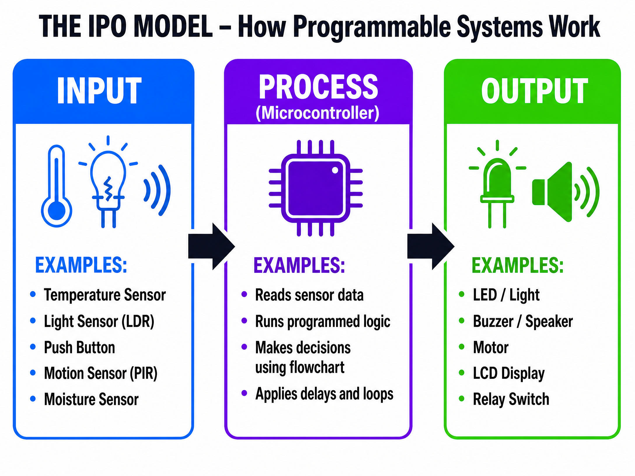 The IPO Model