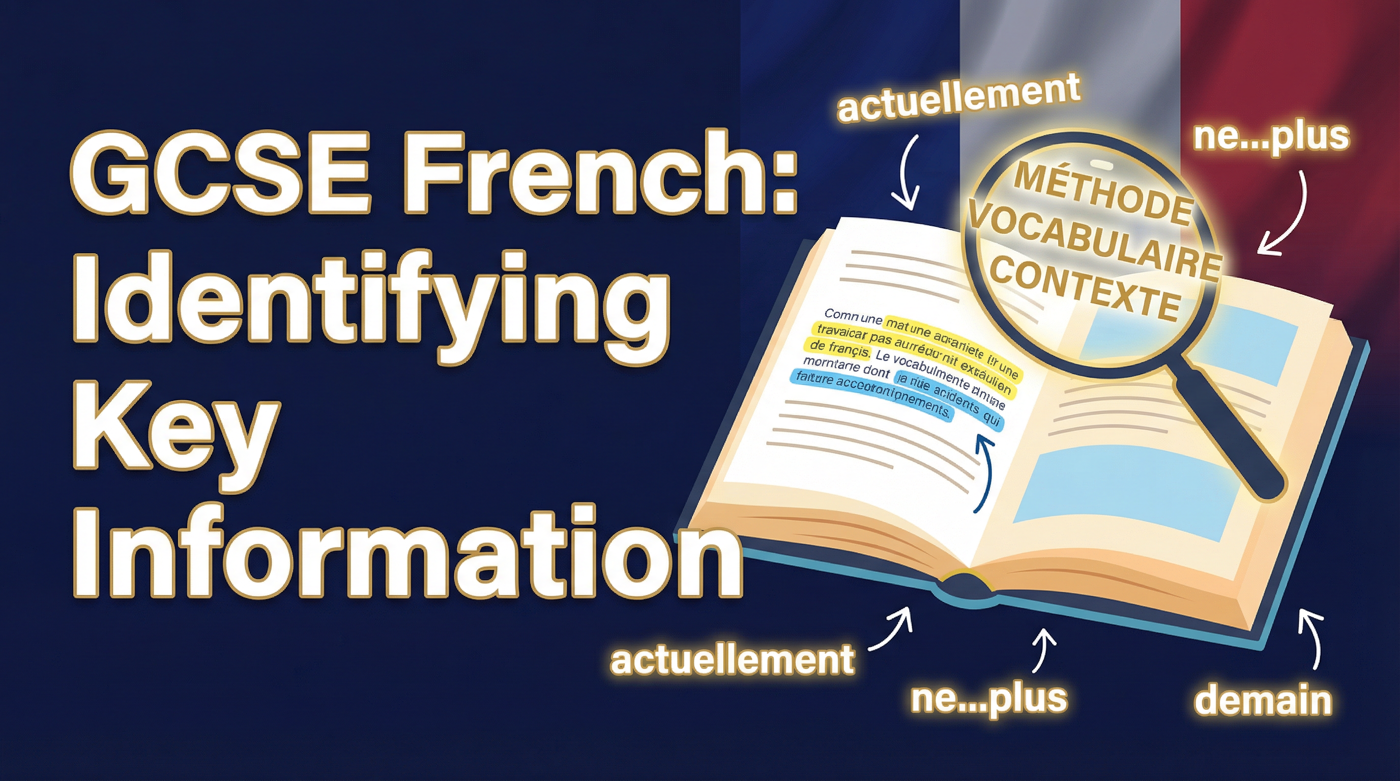 Header image for Identifying Key Information in Written French