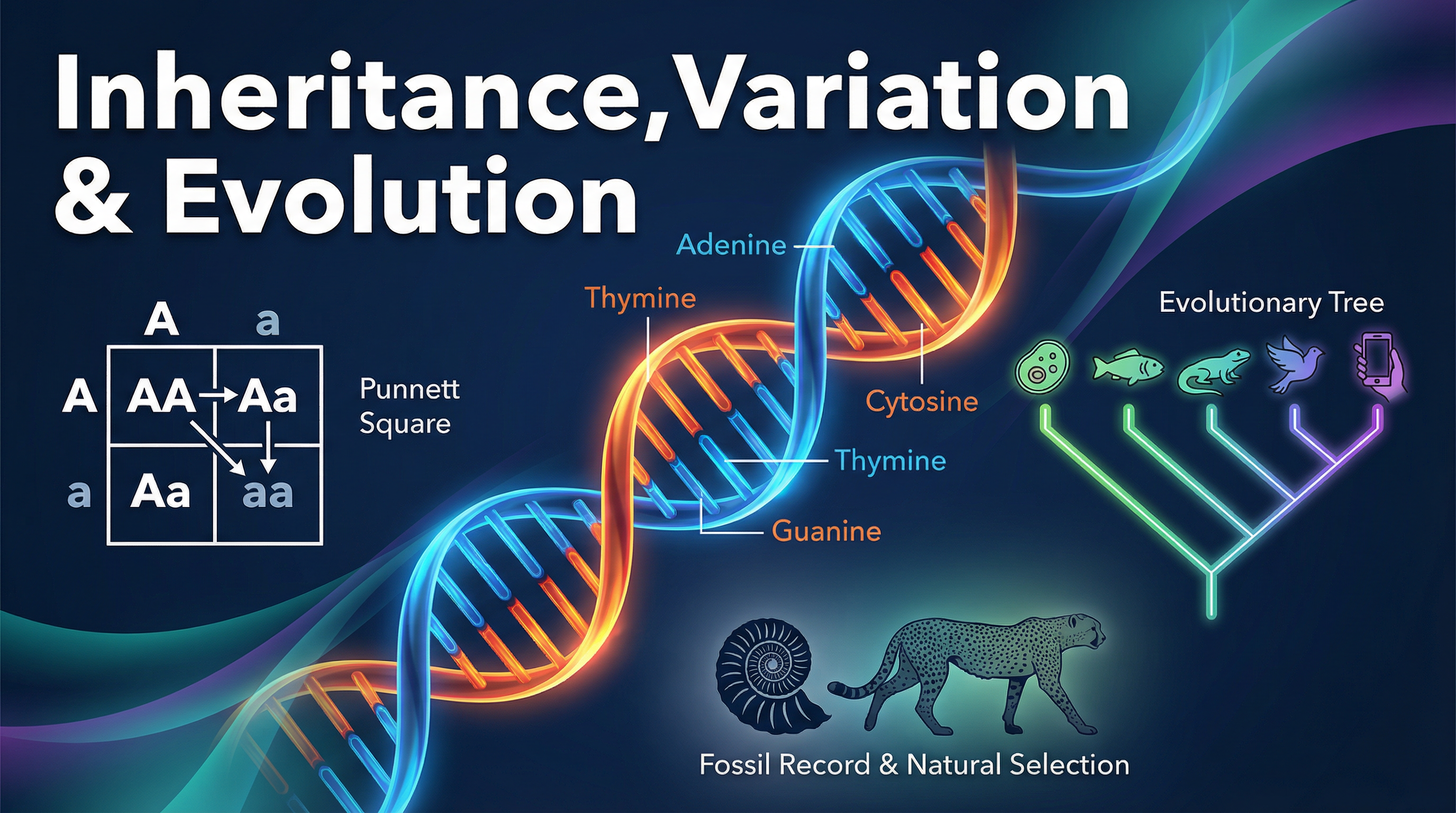 Inheritance, Variation & Evolution