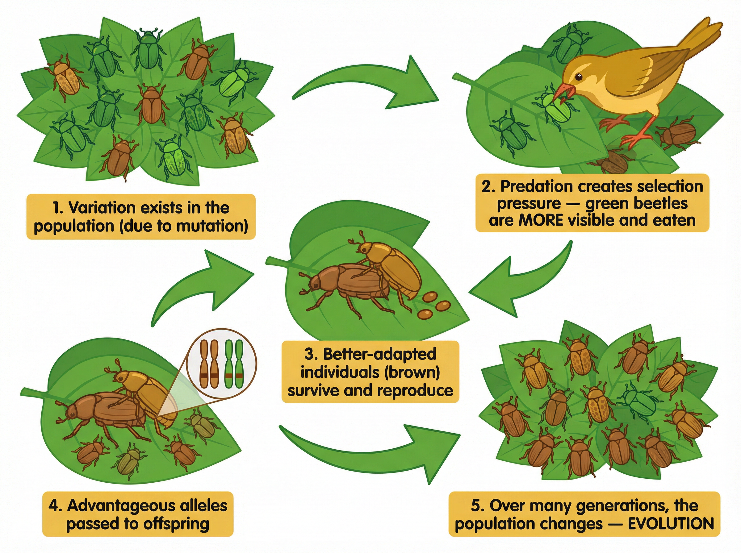 The Process of Natural Selection