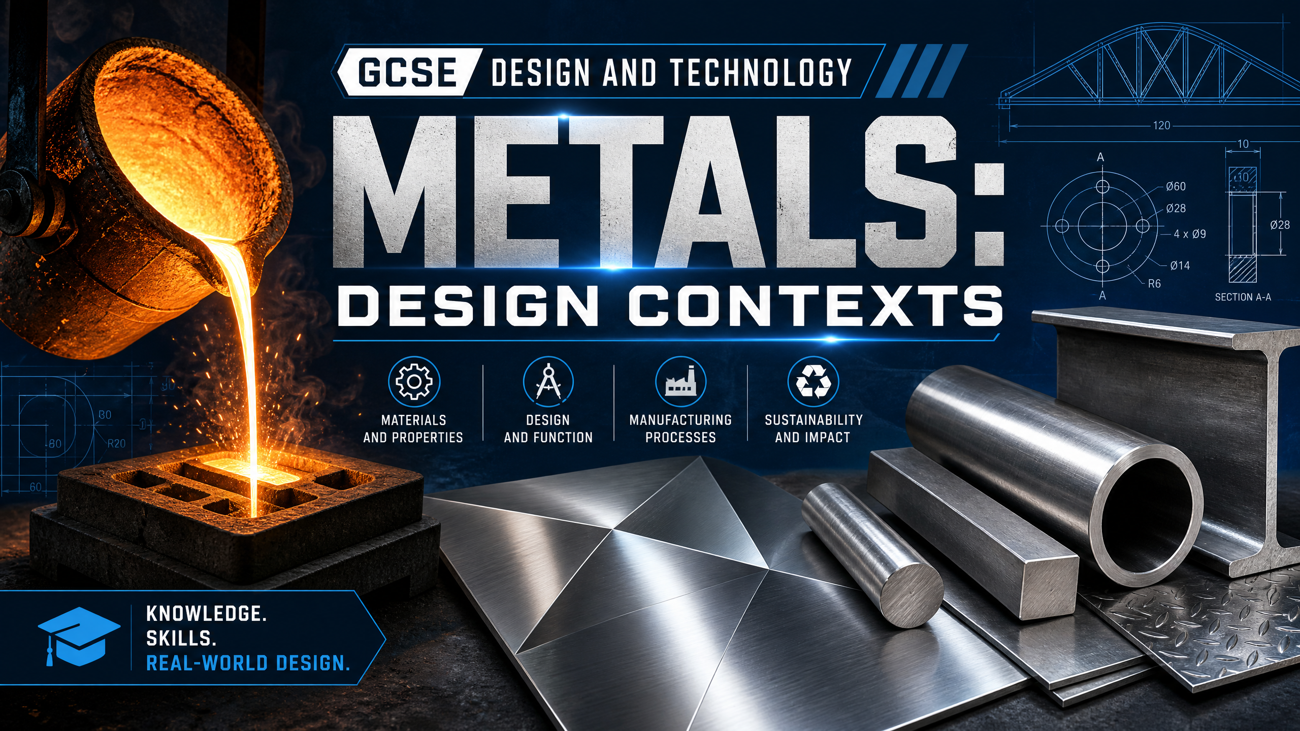 Header image for Metals: Design contexts