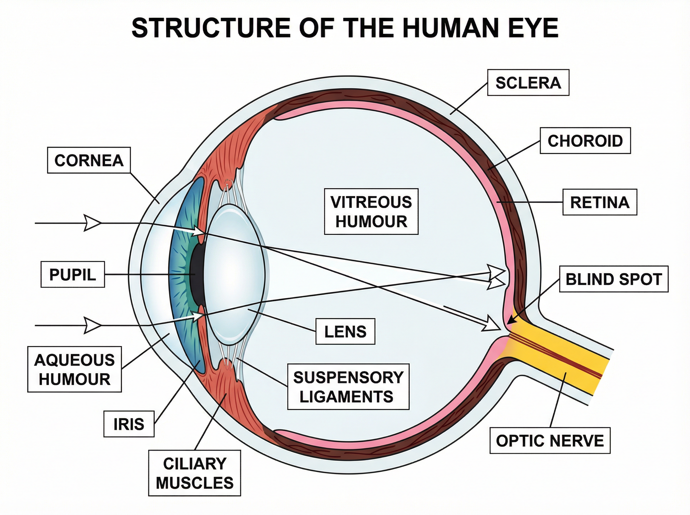 Structure of the Human Eye