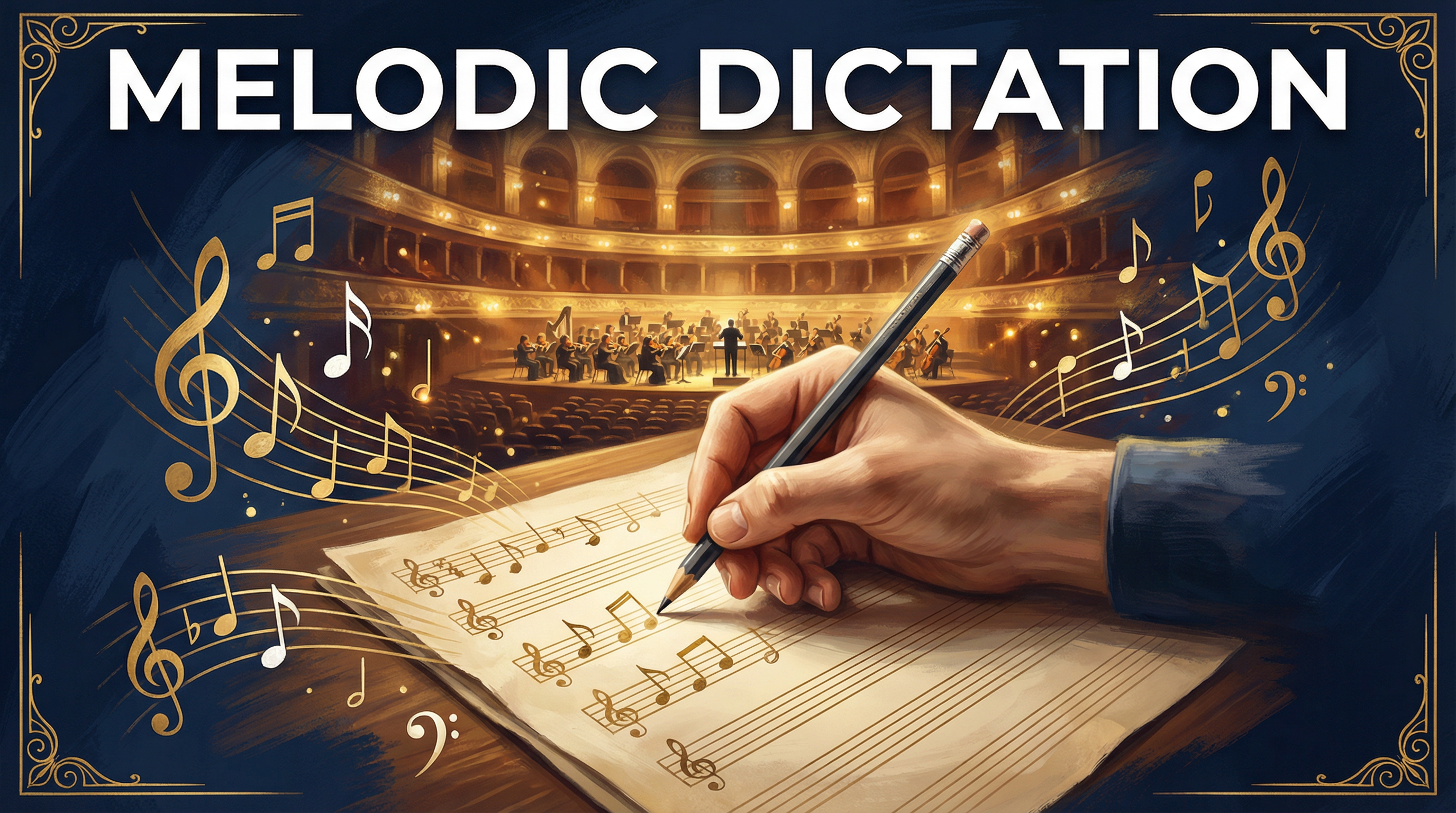 Header image for WJEC A-Level Music: Melodic Dictation.