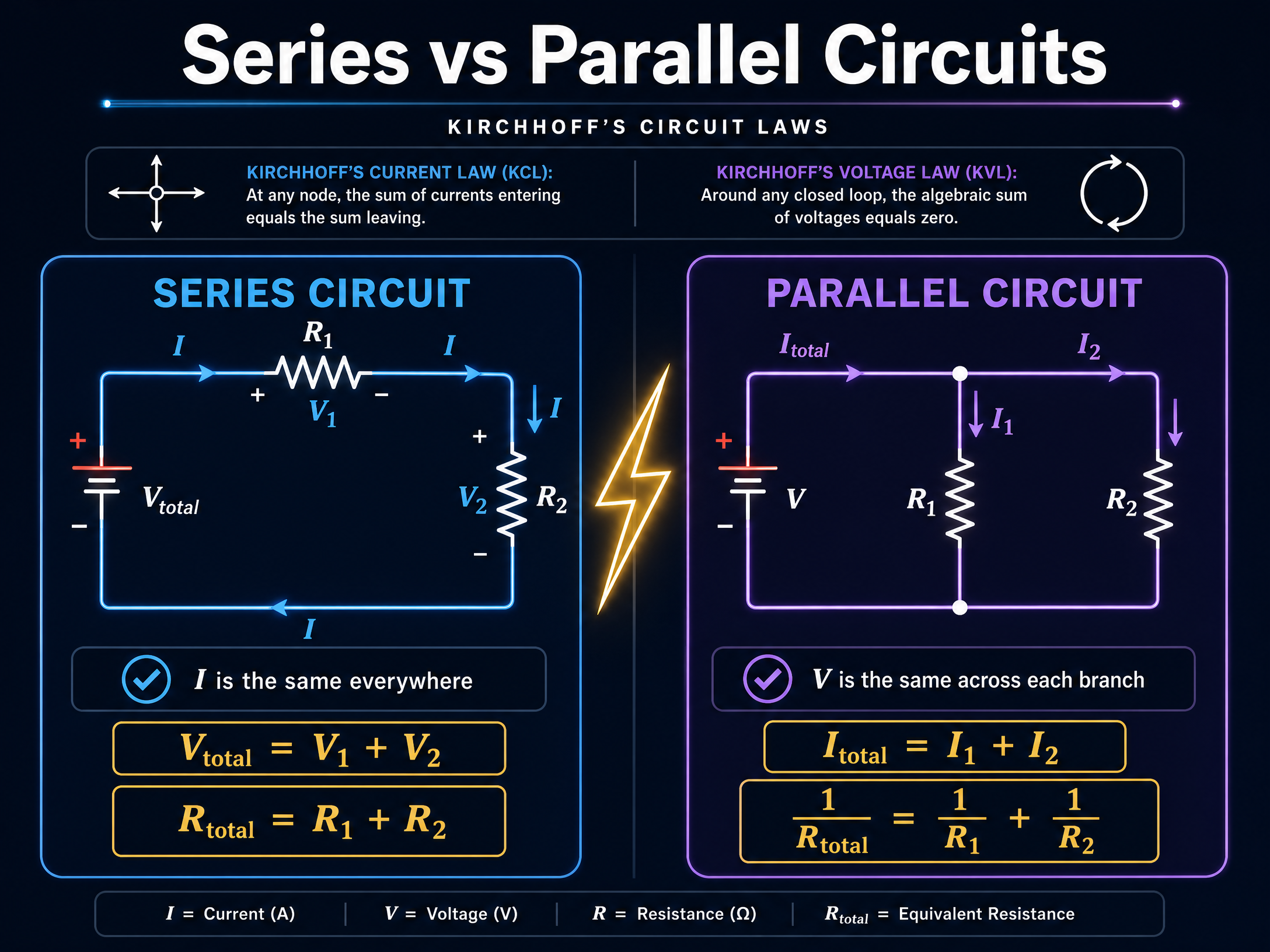 Series vs Parallel Circuits