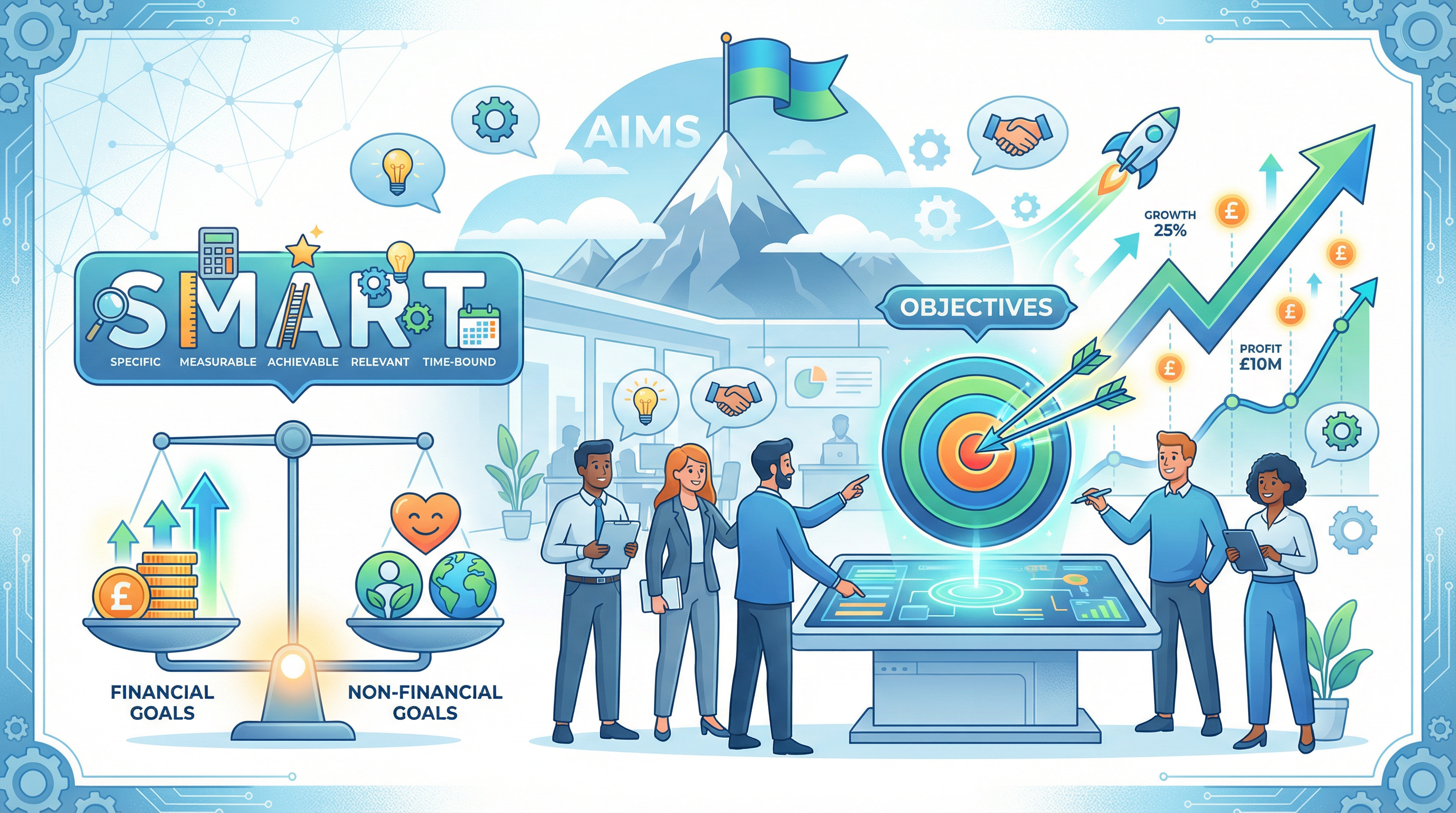 Header image for Setting Business Aims and Objectives