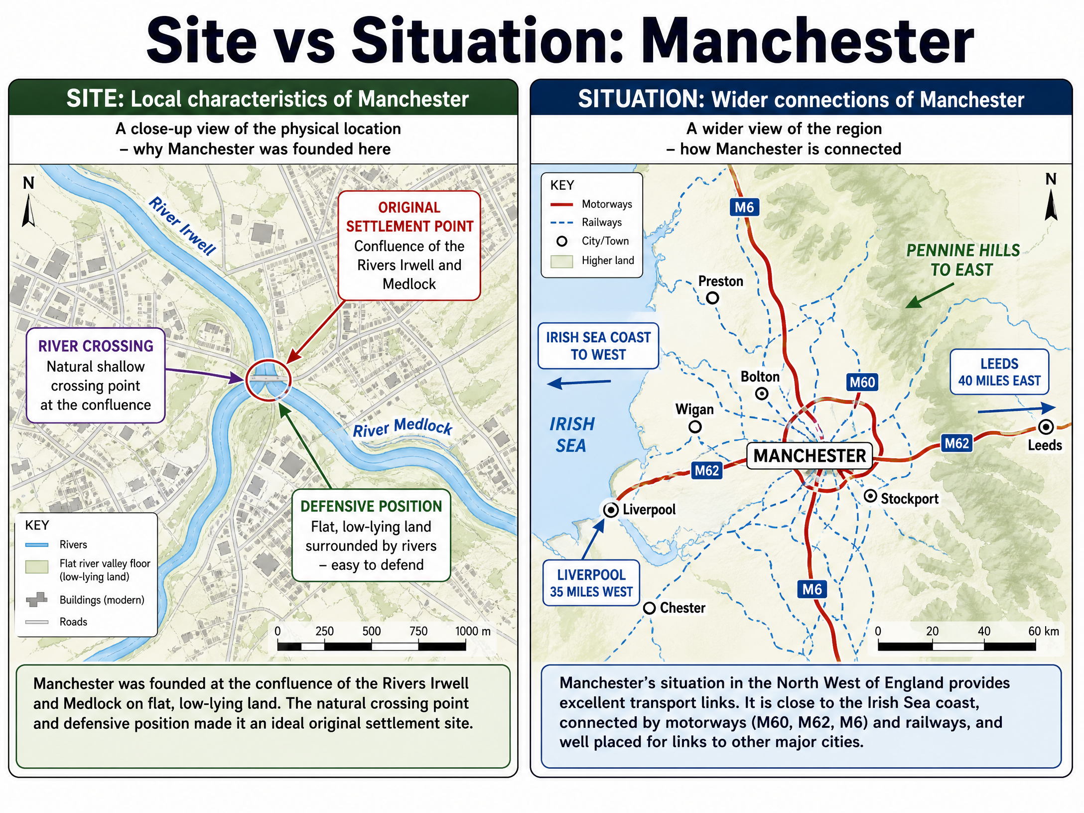 Site vs Situation: Manchester Example