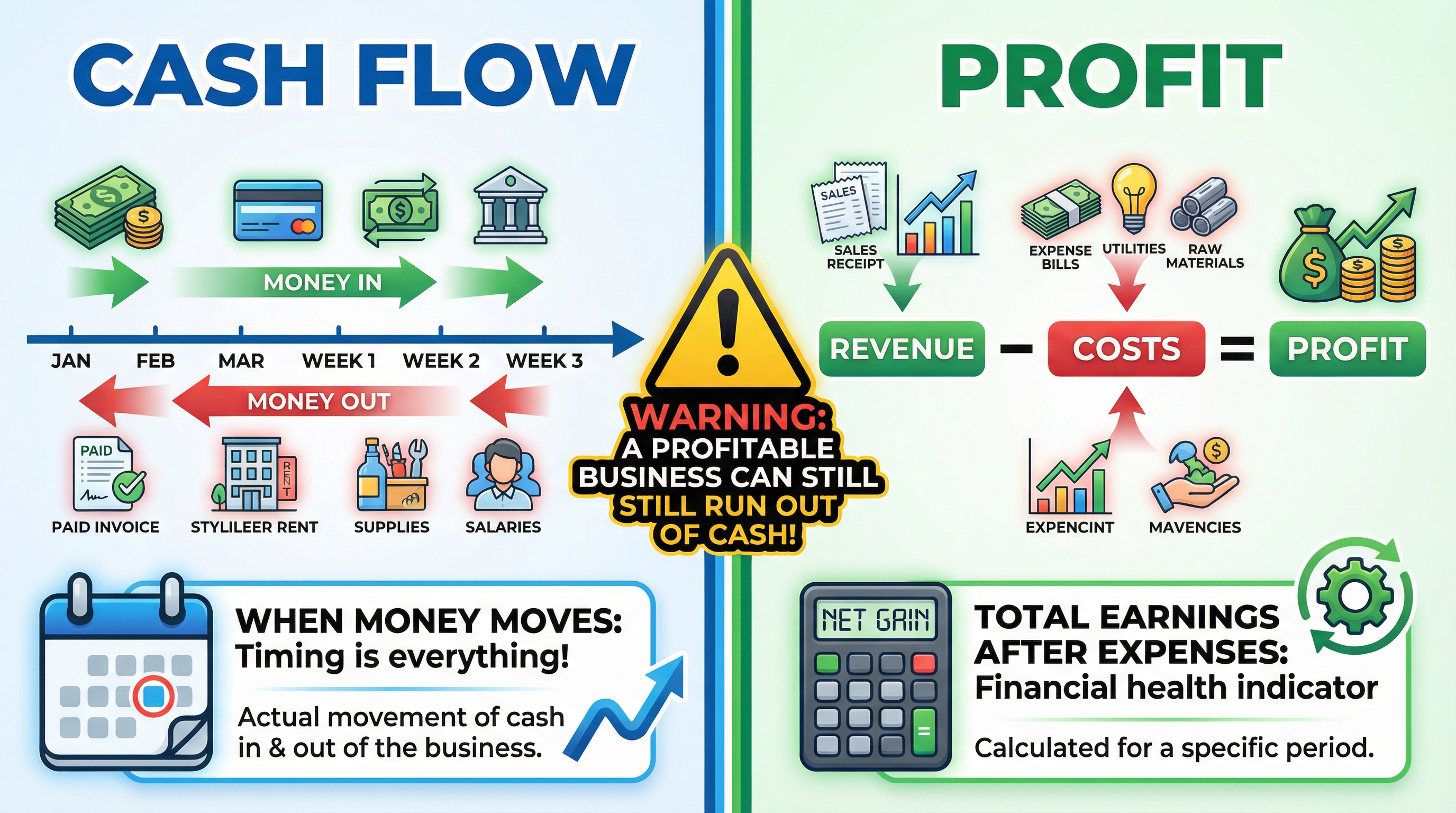 Cash Flow vs. Profit: A Critical Distinction