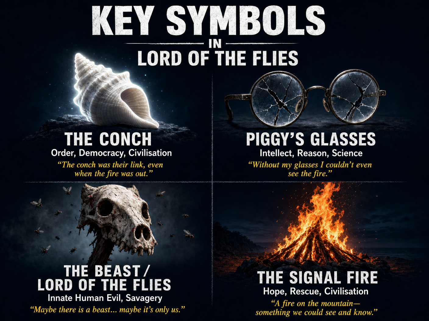 Key Symbols in Lord of the Flies