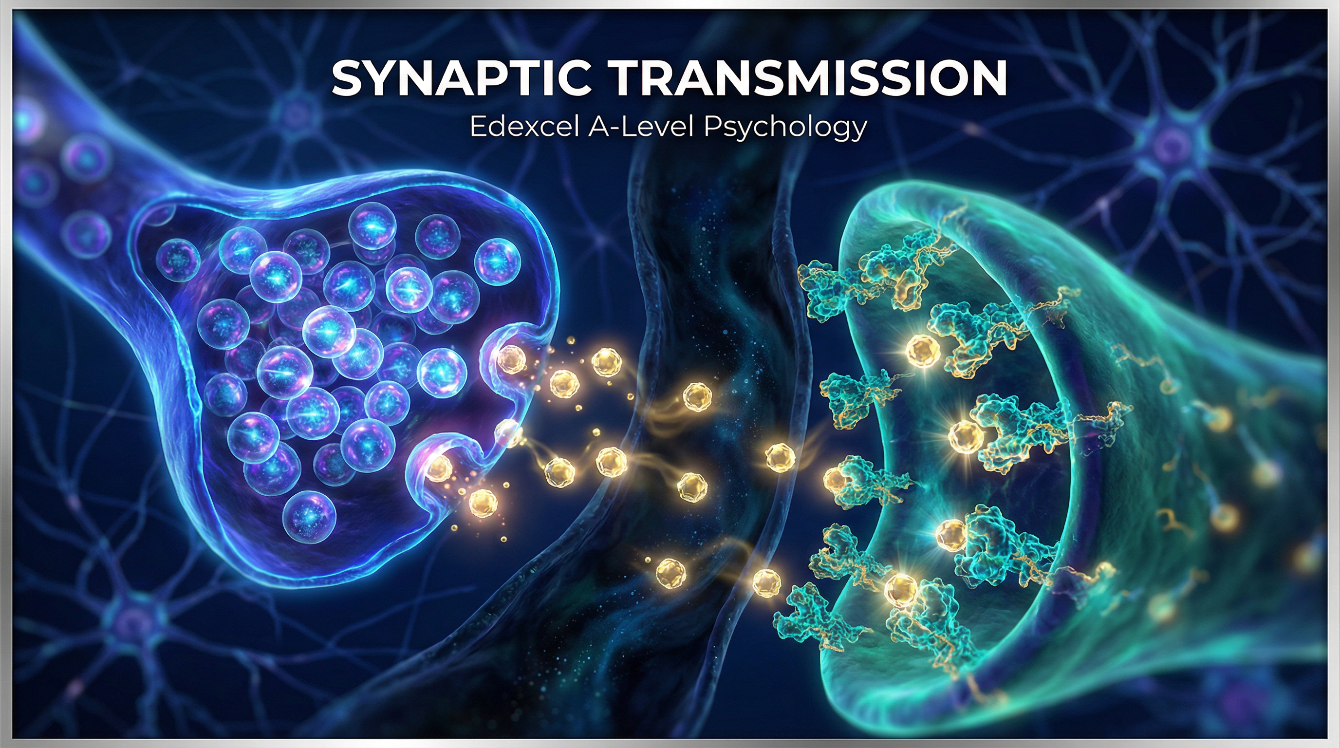 The Electrochemical Cascade of Synaptic Transmission
