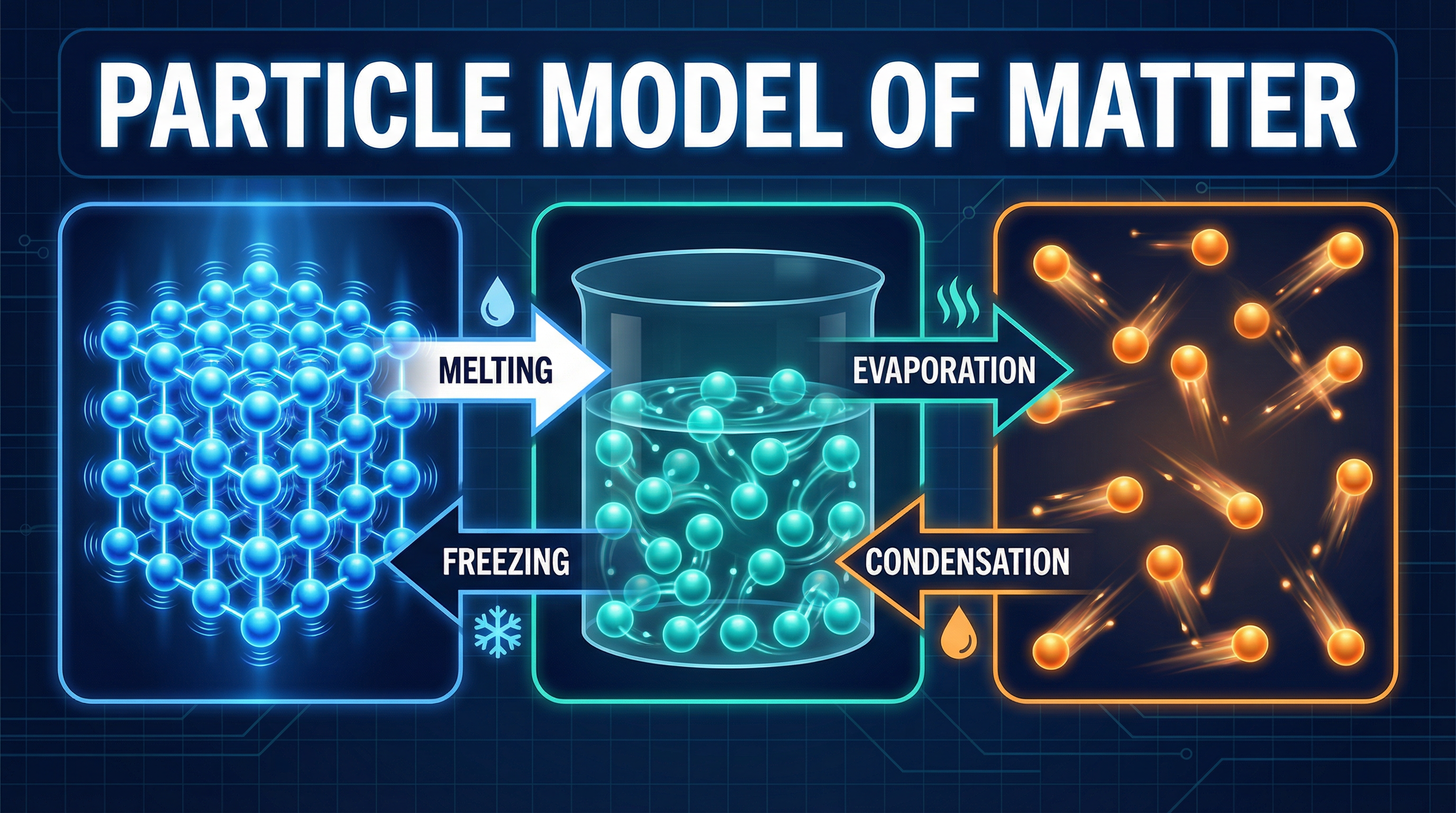 Header image for Particle Model of Matter