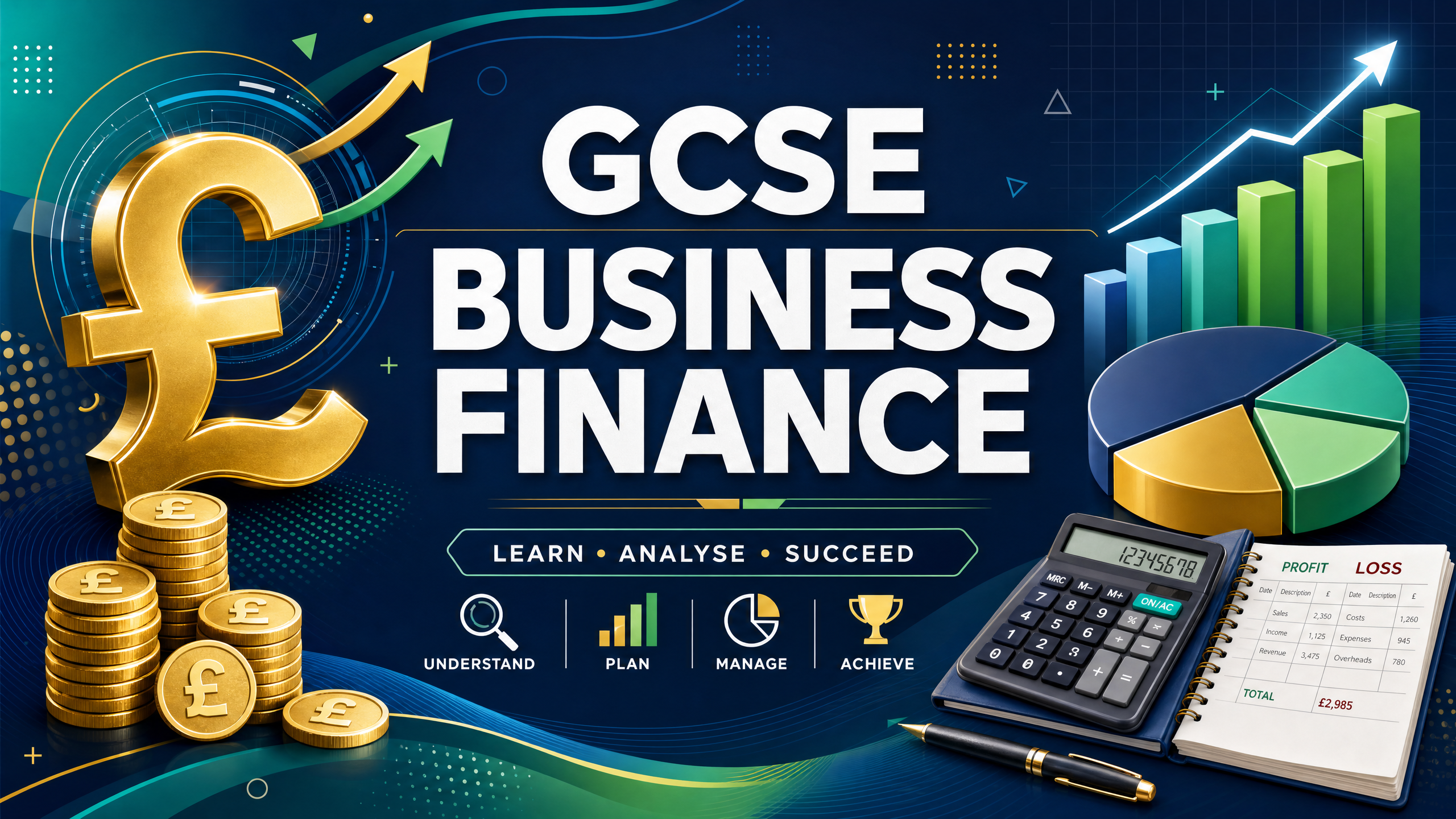Header image for GCSE Business Finance