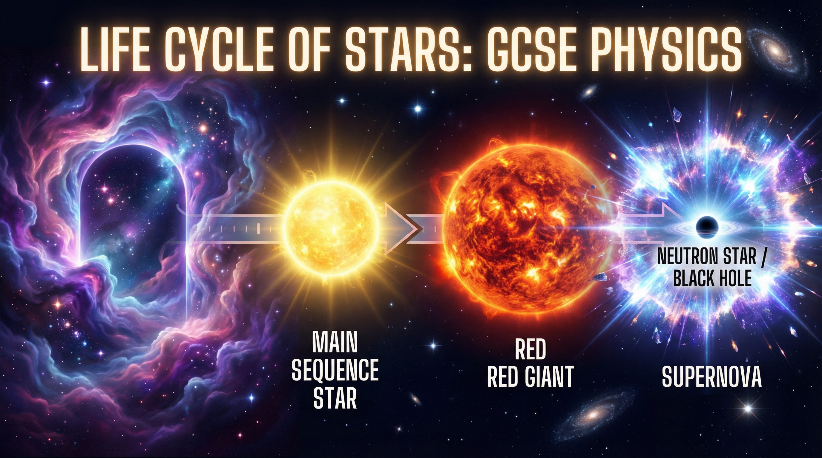 Header image for The Life Cycle of a Star