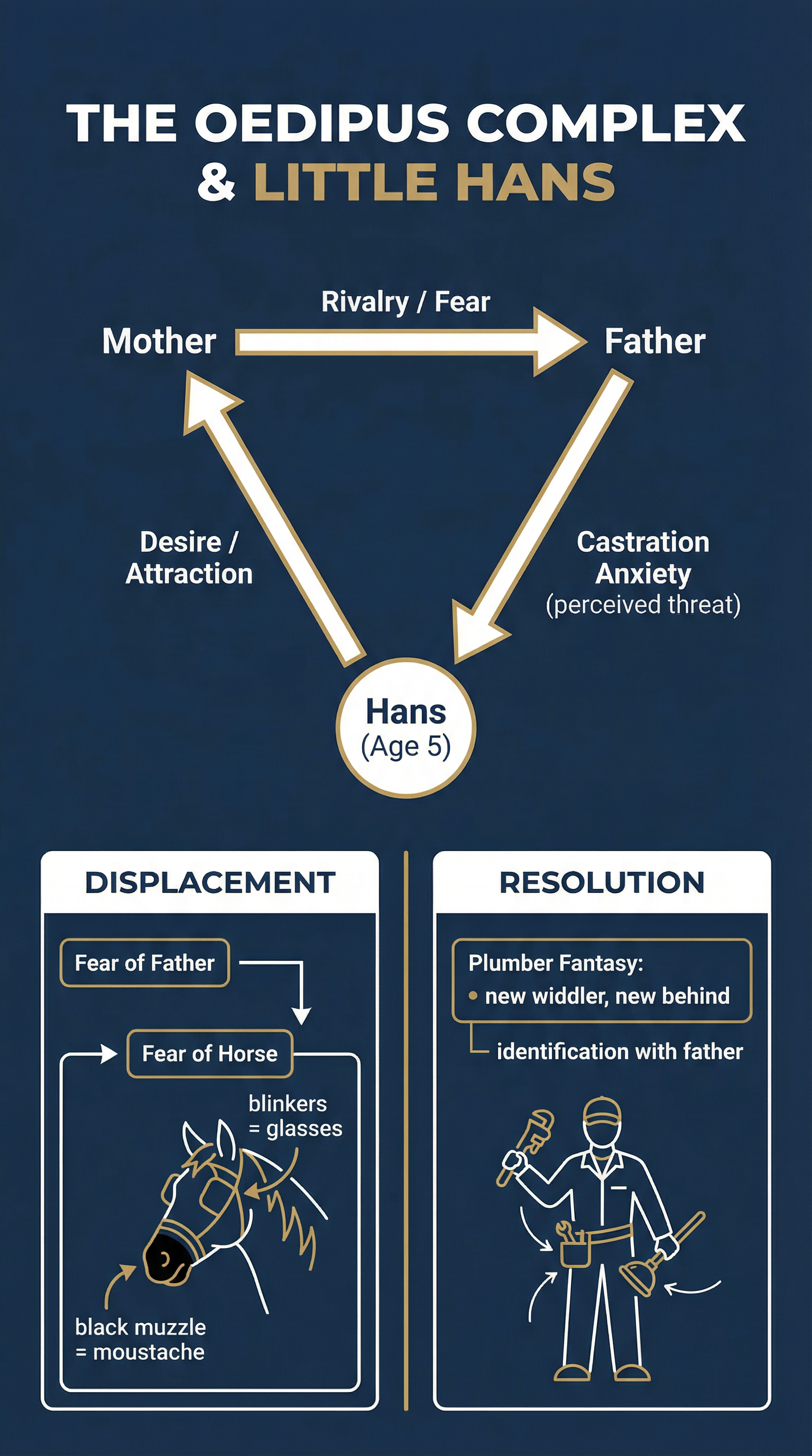 The Oedipus Complex & Displacement in Little Hans