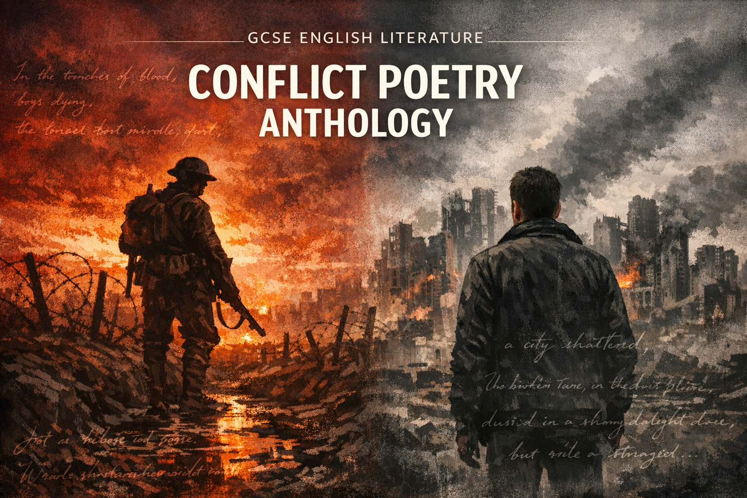Header image for the Conflict Poetry Anthology