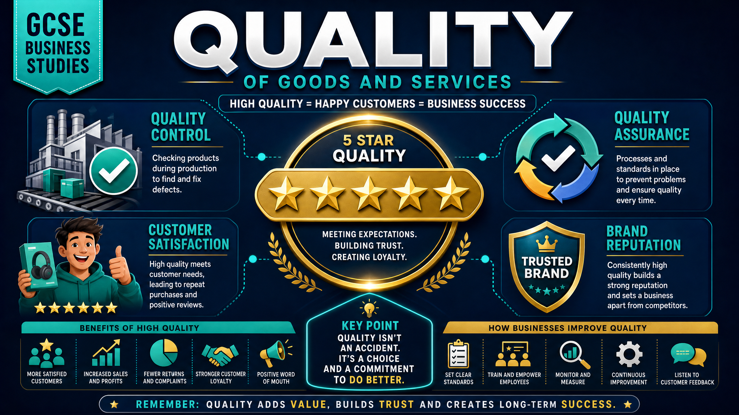 Quality of Goods and Services - Core Concepts