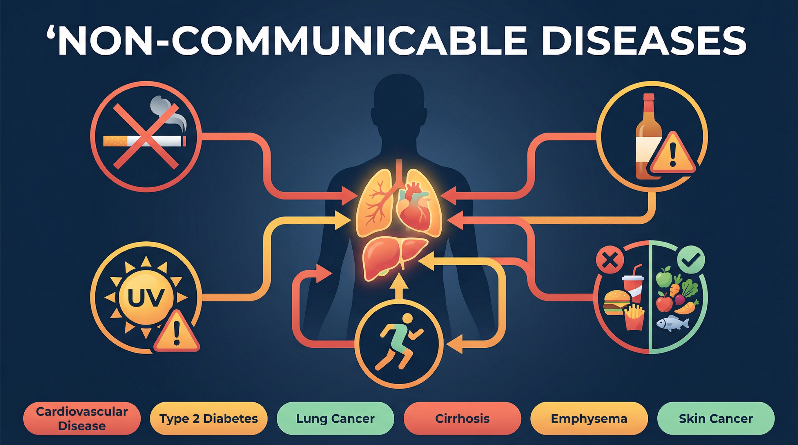 Overview of Non-Communicable Diseases and Lifestyle Factors