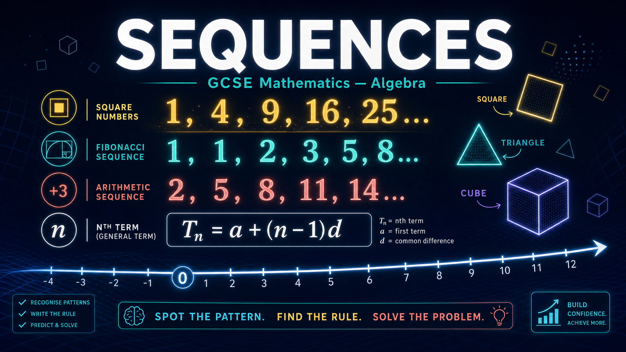 GCSE Mathematics: Algebra - Sequences