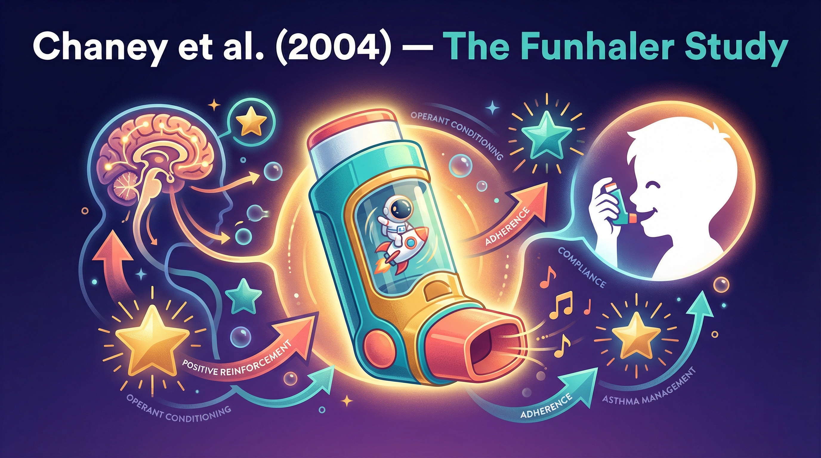 Header image for Chaney et al. (2004) - The Funhaler Study