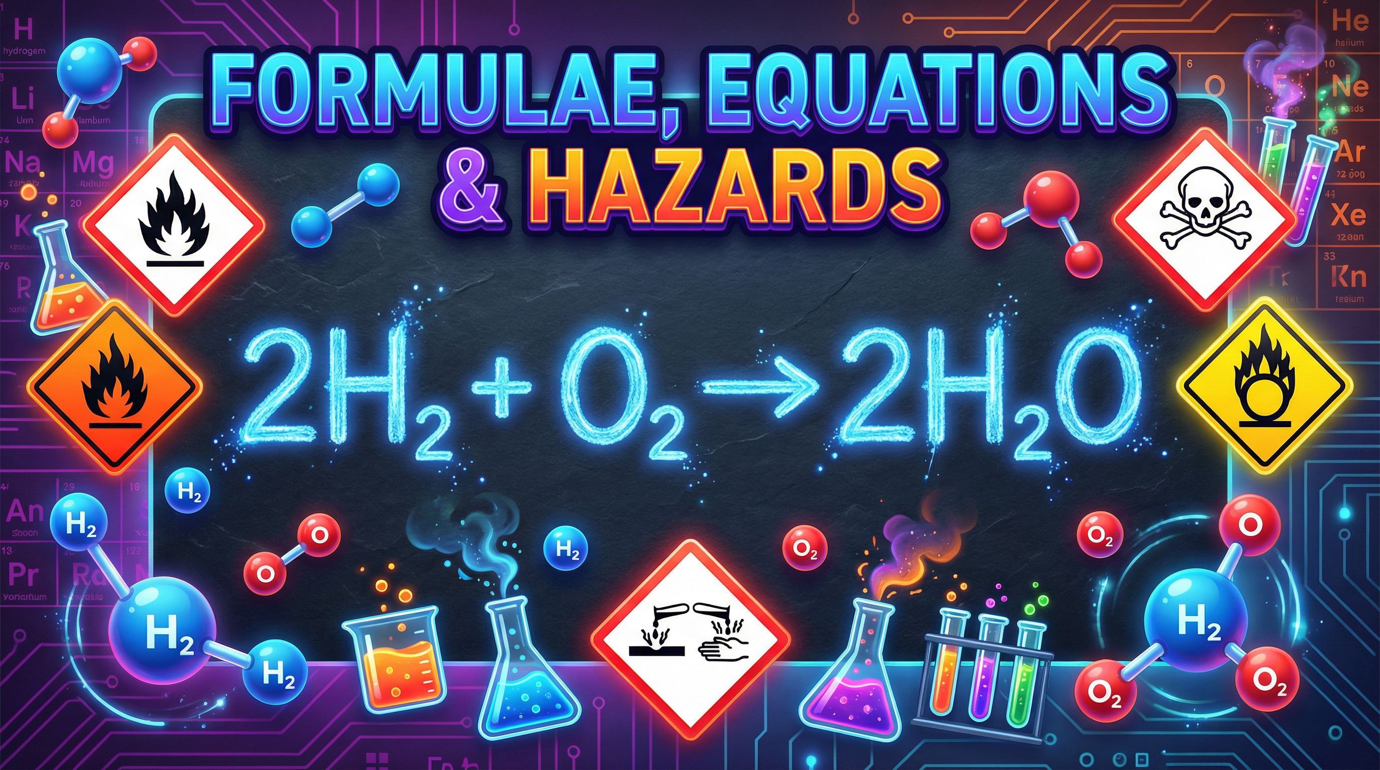 Header image for Formulae, Equations and Hazards
