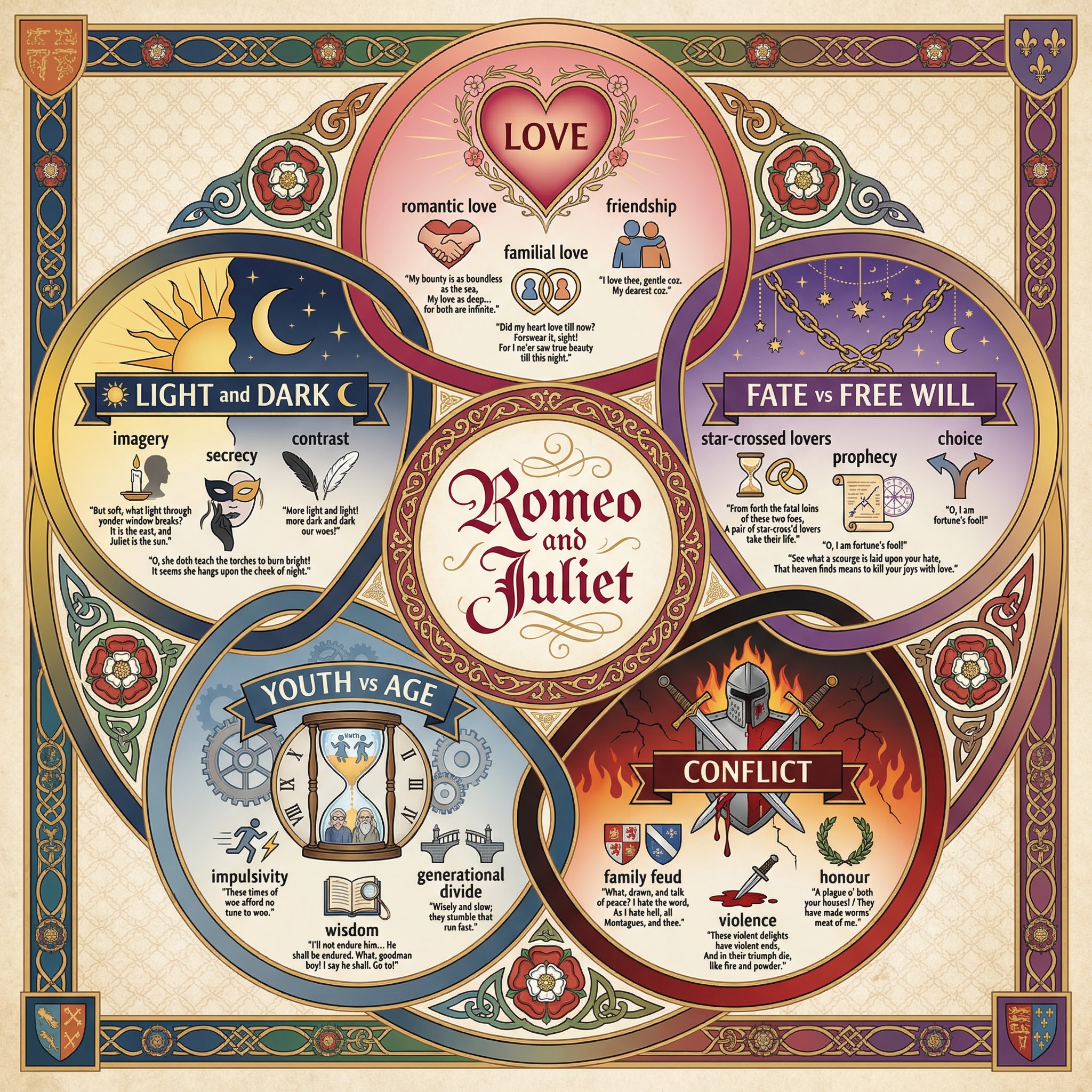 Thematic Connections in Romeo and Juliet.