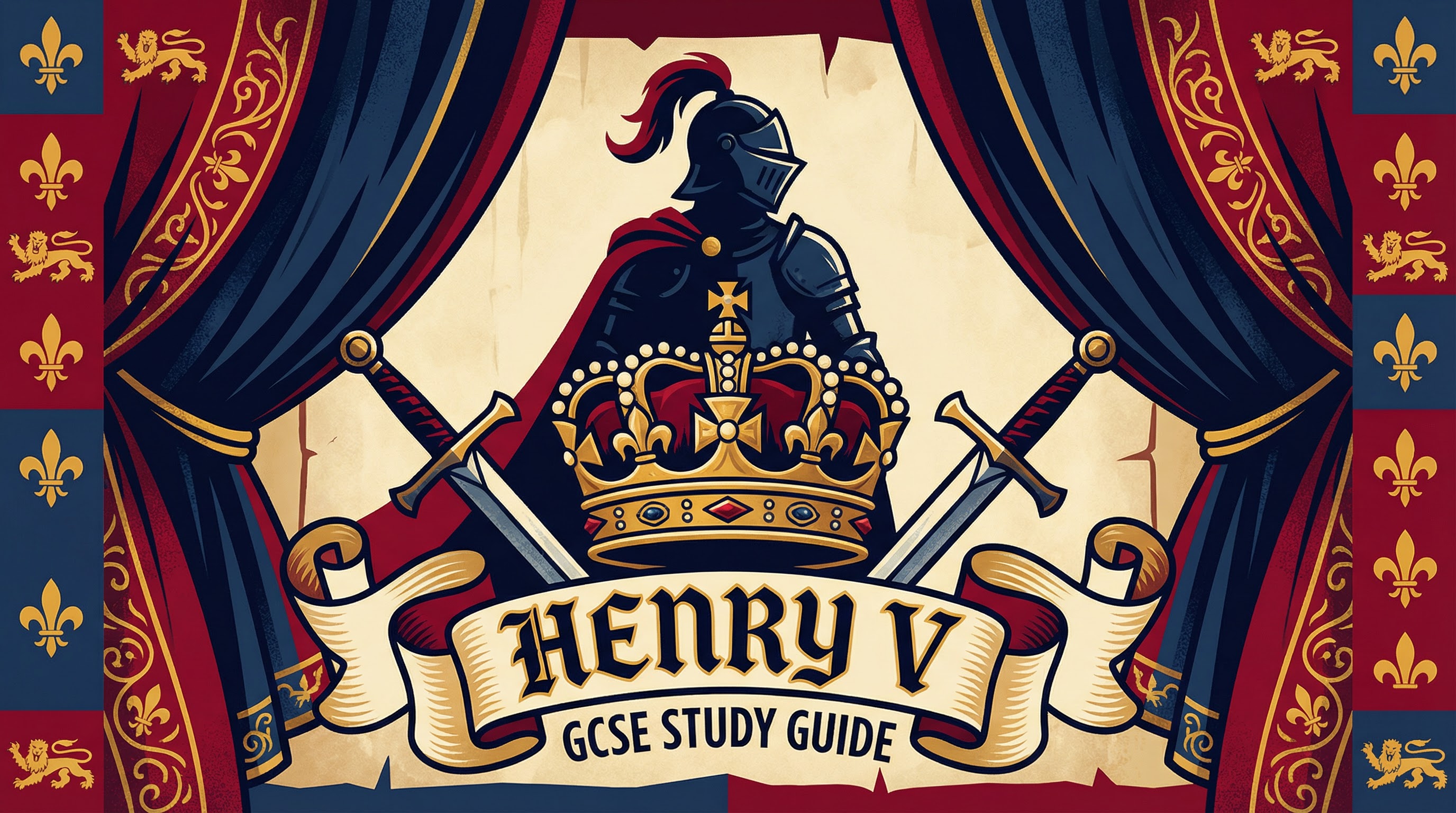 Header image for Henry V GCSE Study Guide