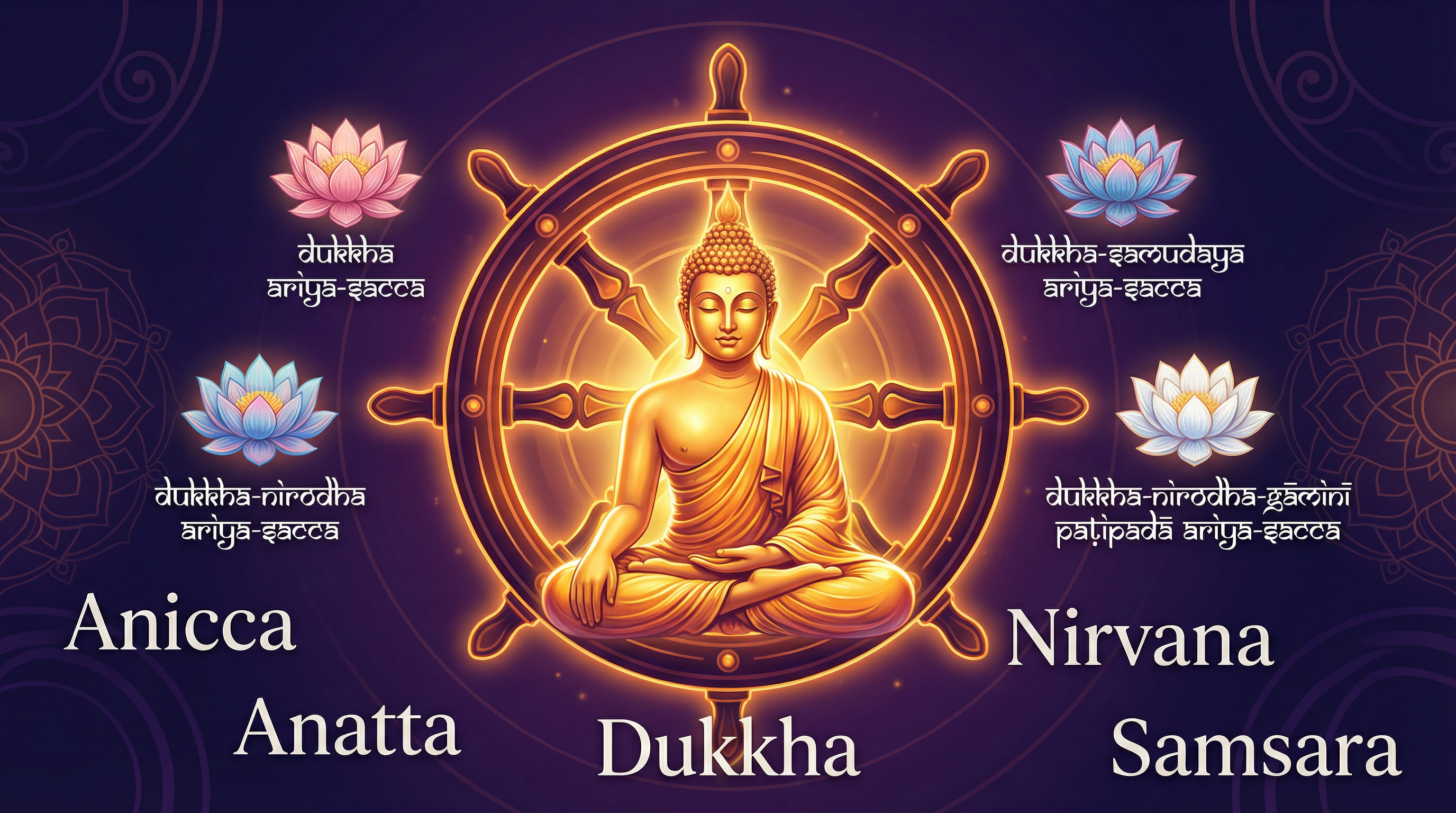 Header image for Key Beliefs of Buddhism