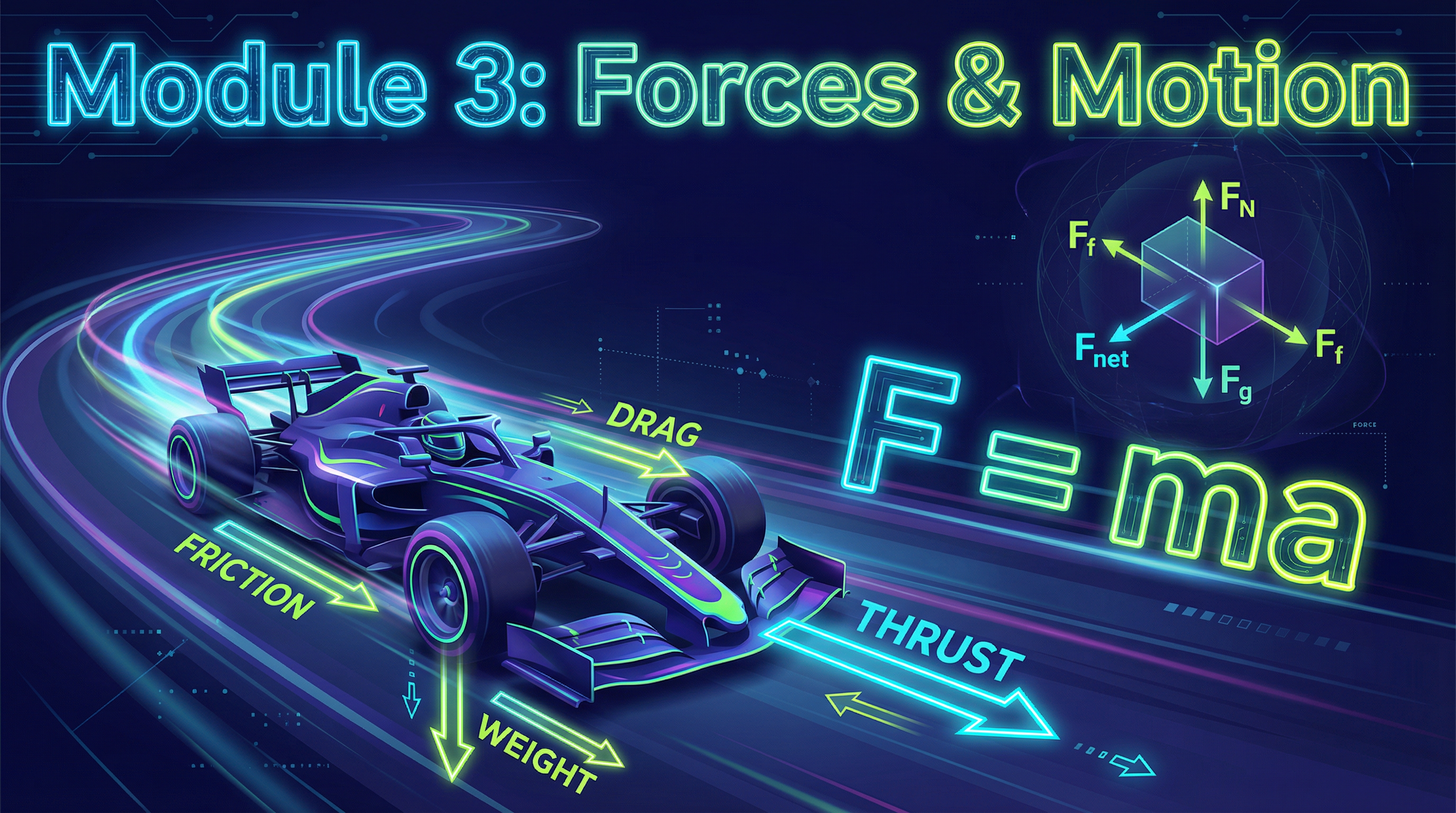 Module 3: Forces & Motion Overview