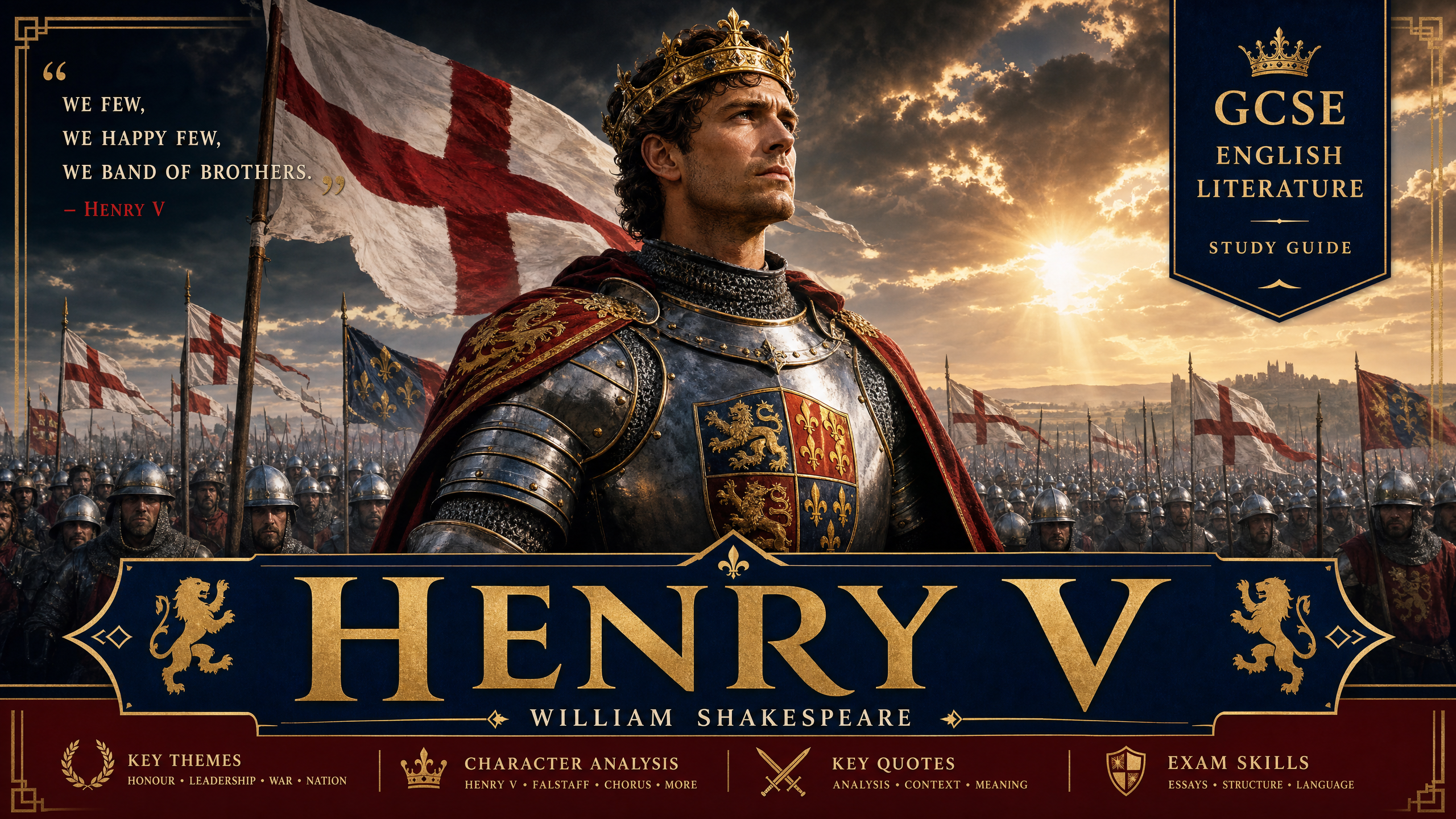 Header image for Henry V Study Guide