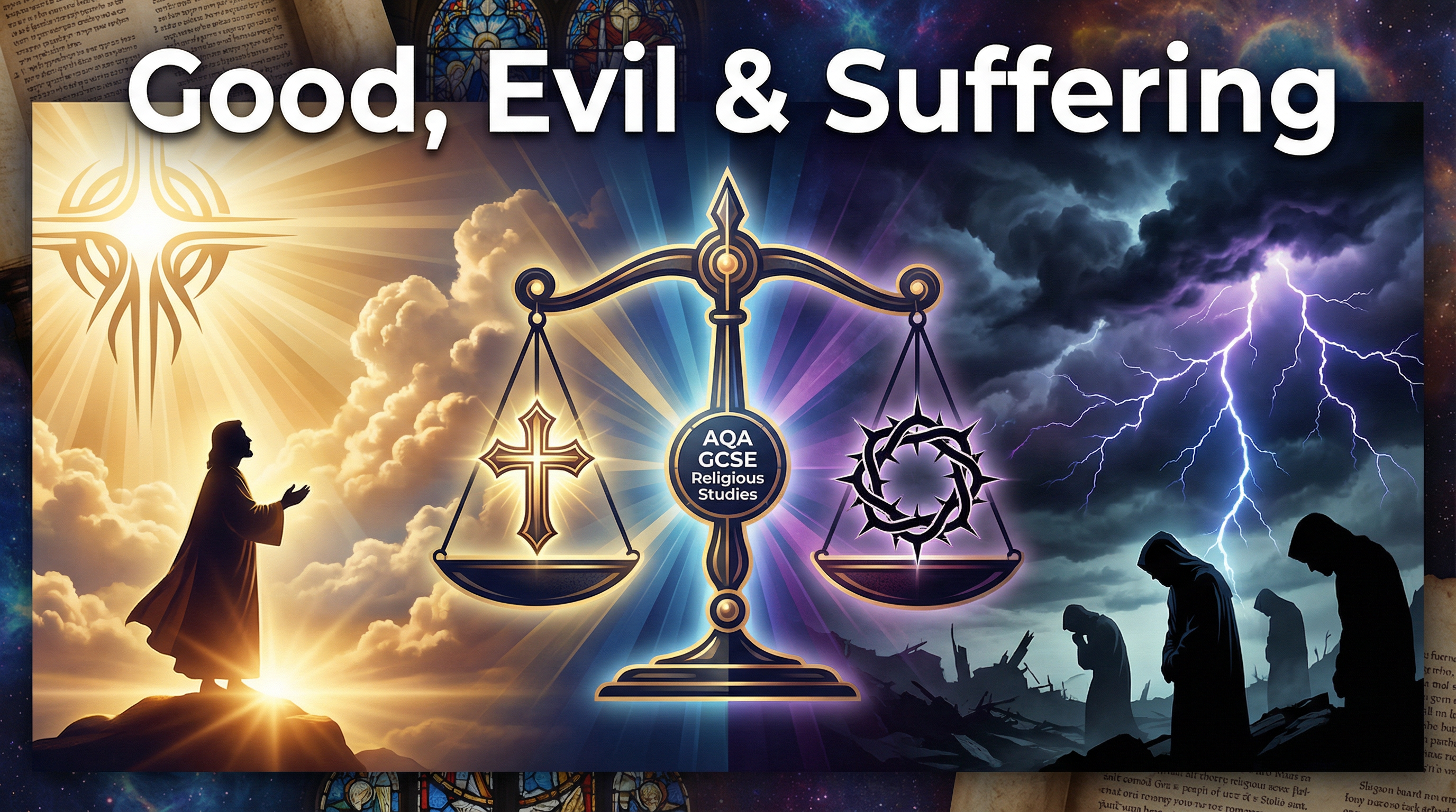 Header image for Good, Evil, and Suffering.