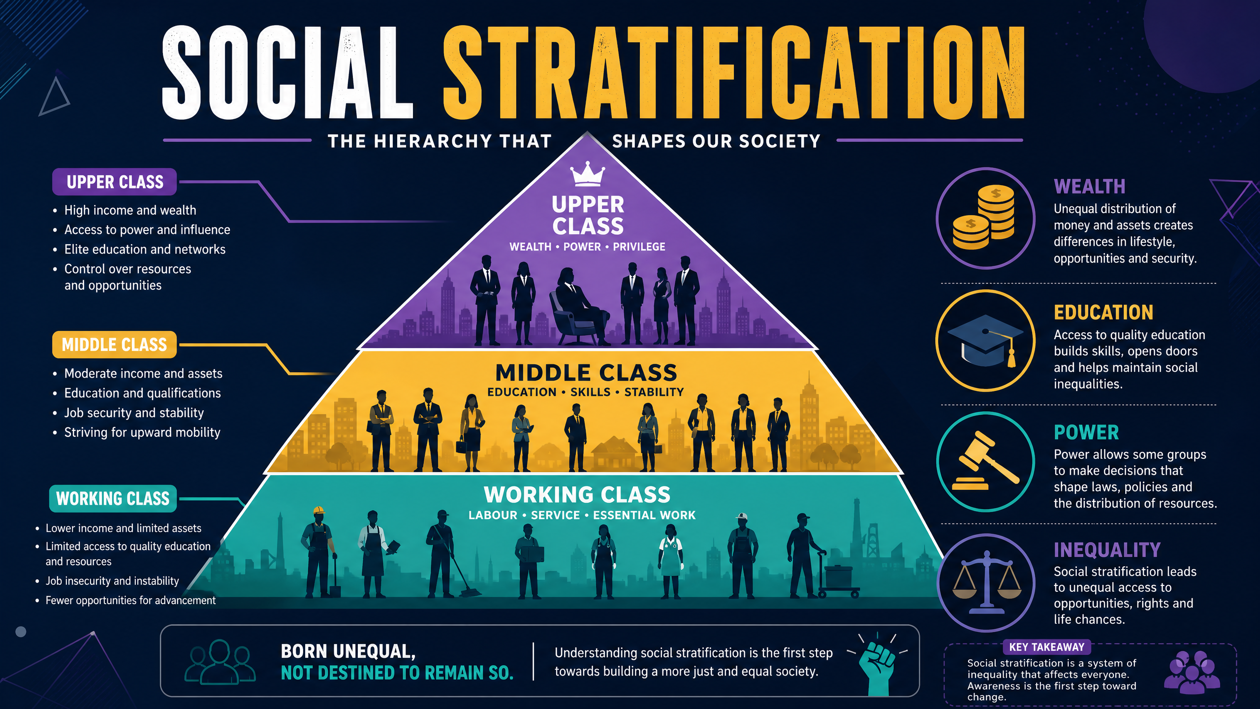 The Hierarchy of Social Stratification