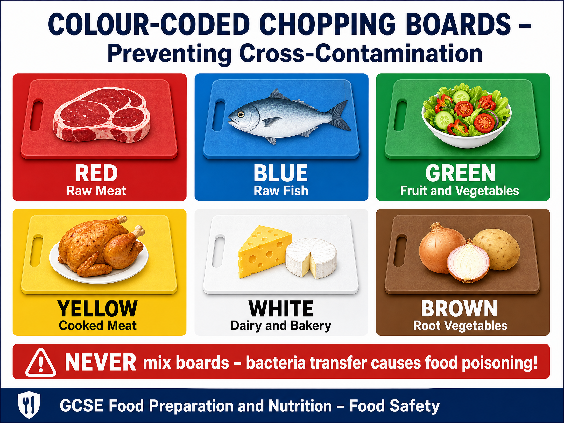 Colour-Coded Chopping Boards