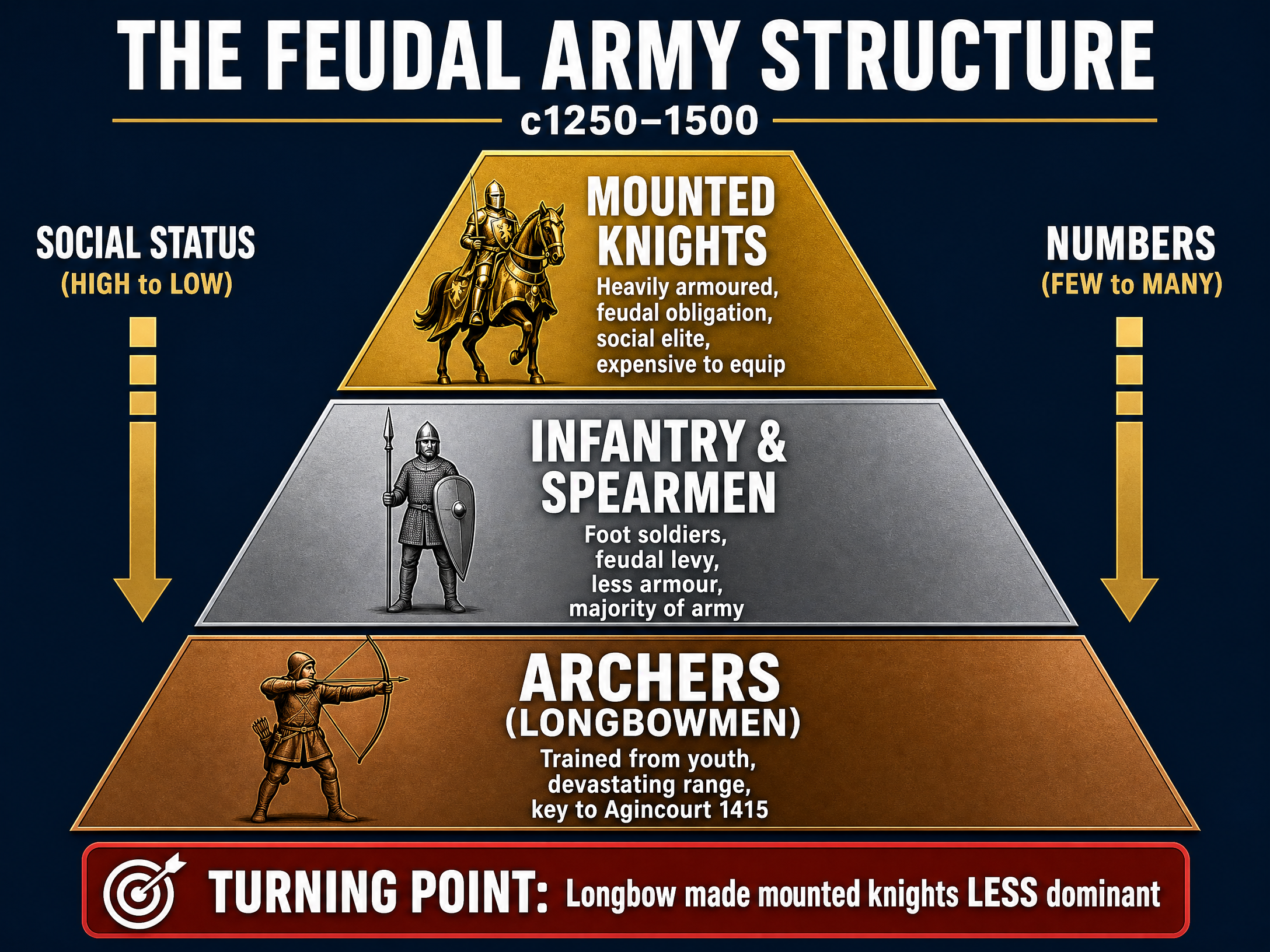 The Feudal Army Structure c1250-1500