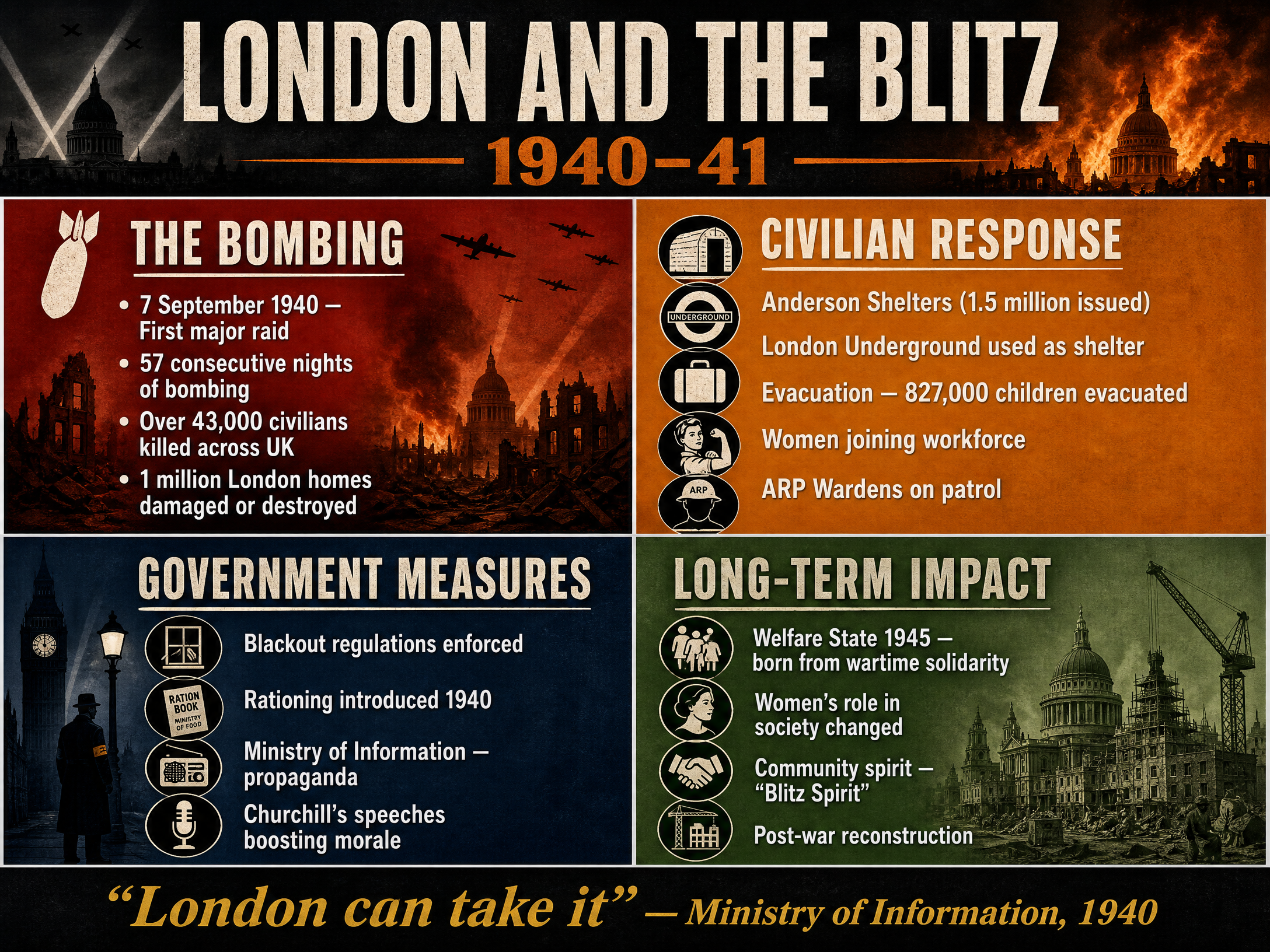 London and the Blitz 1940-41