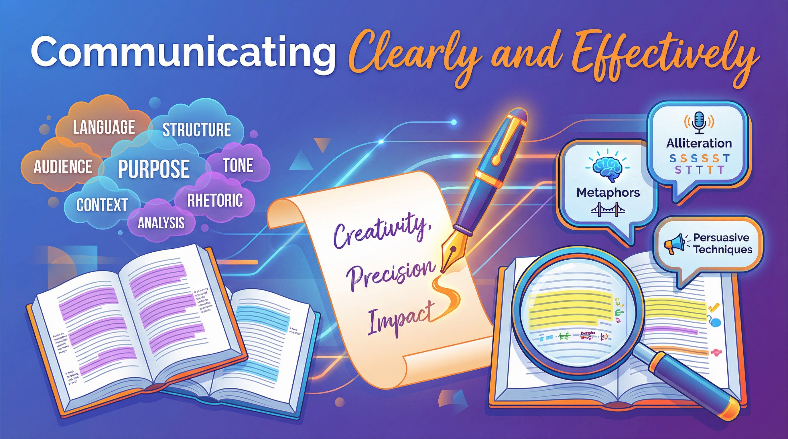 Header for Communicating Clearly and Effectively Guide