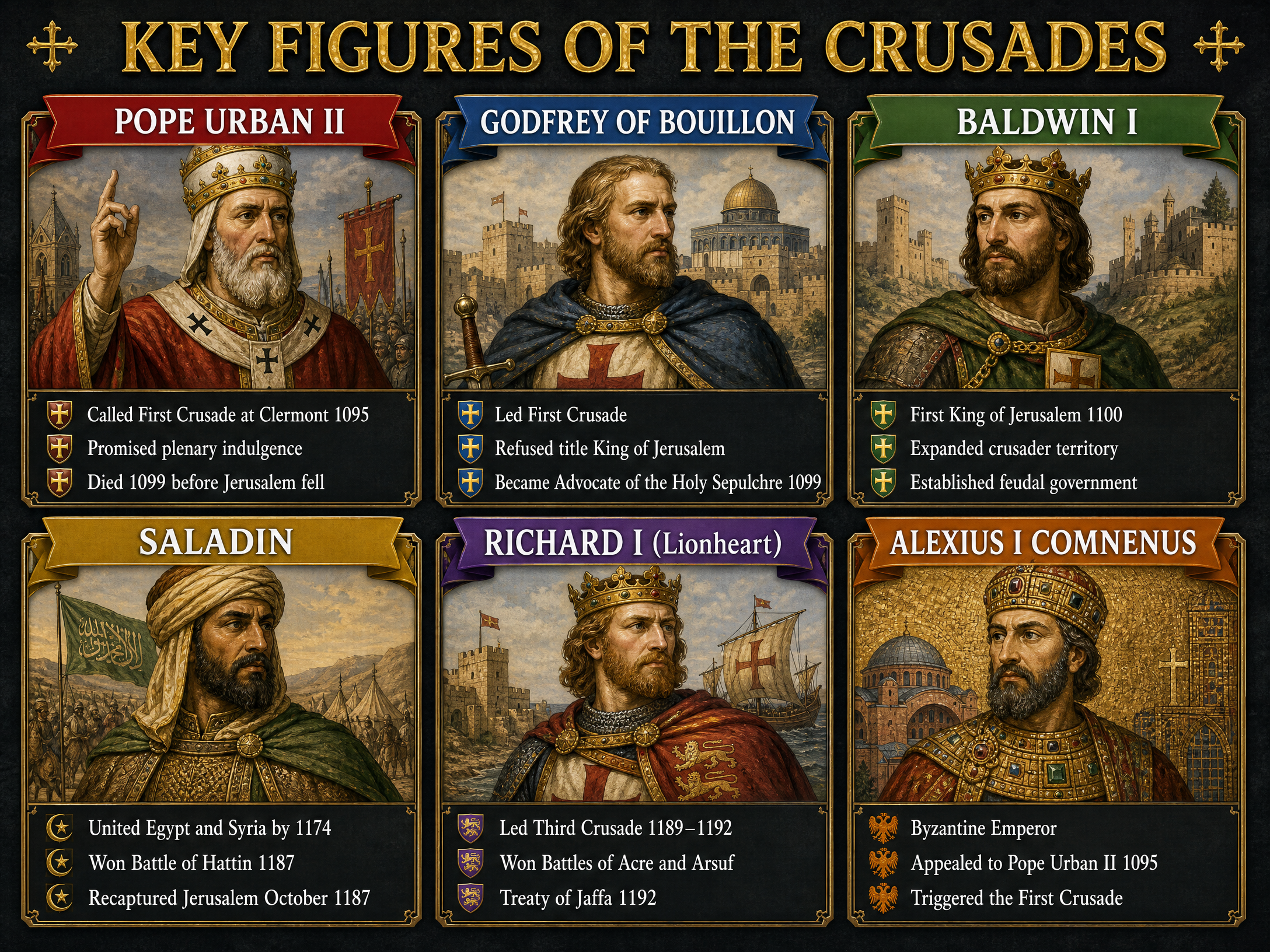 Key Figures of the Crusades