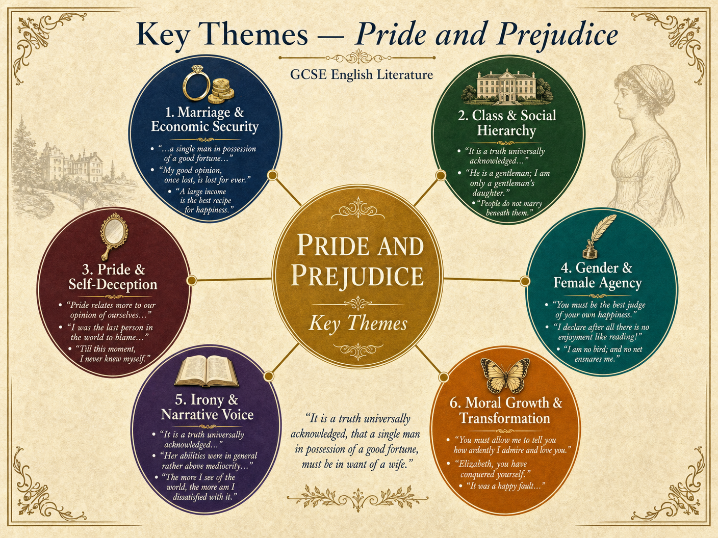Key Themes in Pride and Prejudice