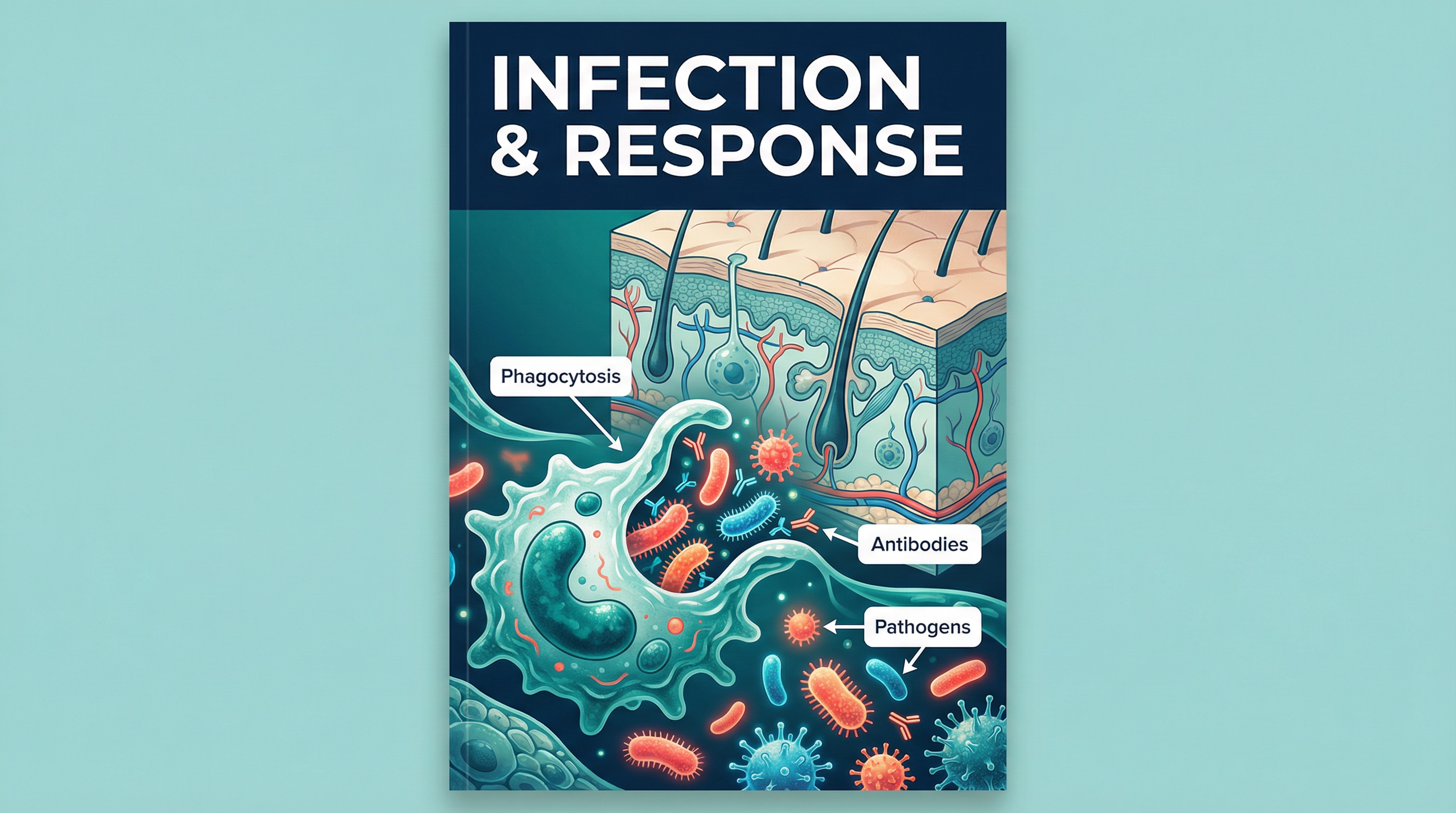 The microscopic battle of Infection and Response