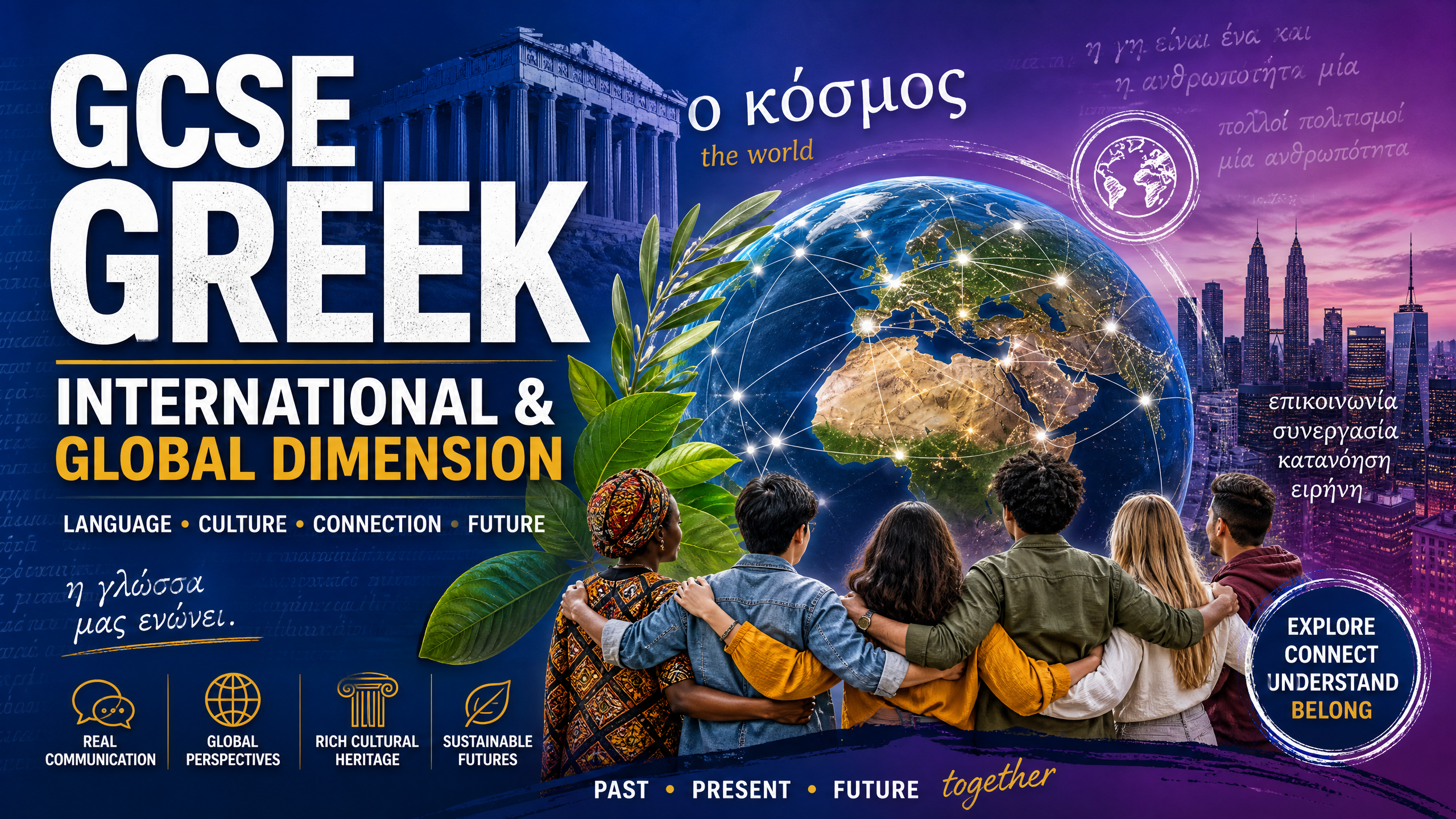 GCSE Greek: International & Global Dimension