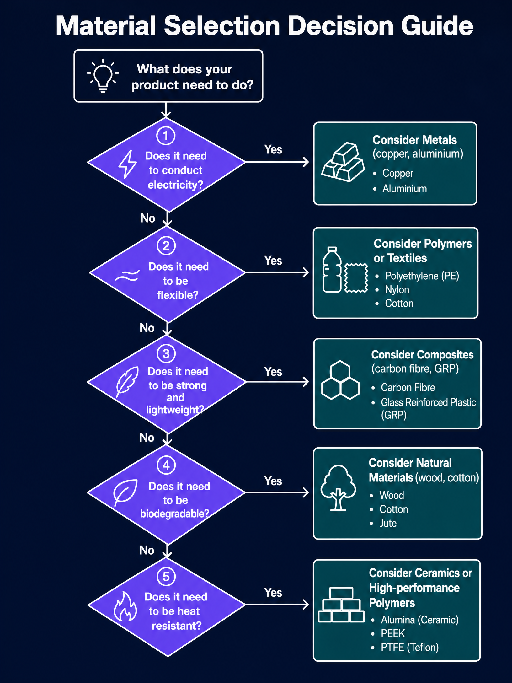 Material Selection Decision Guide