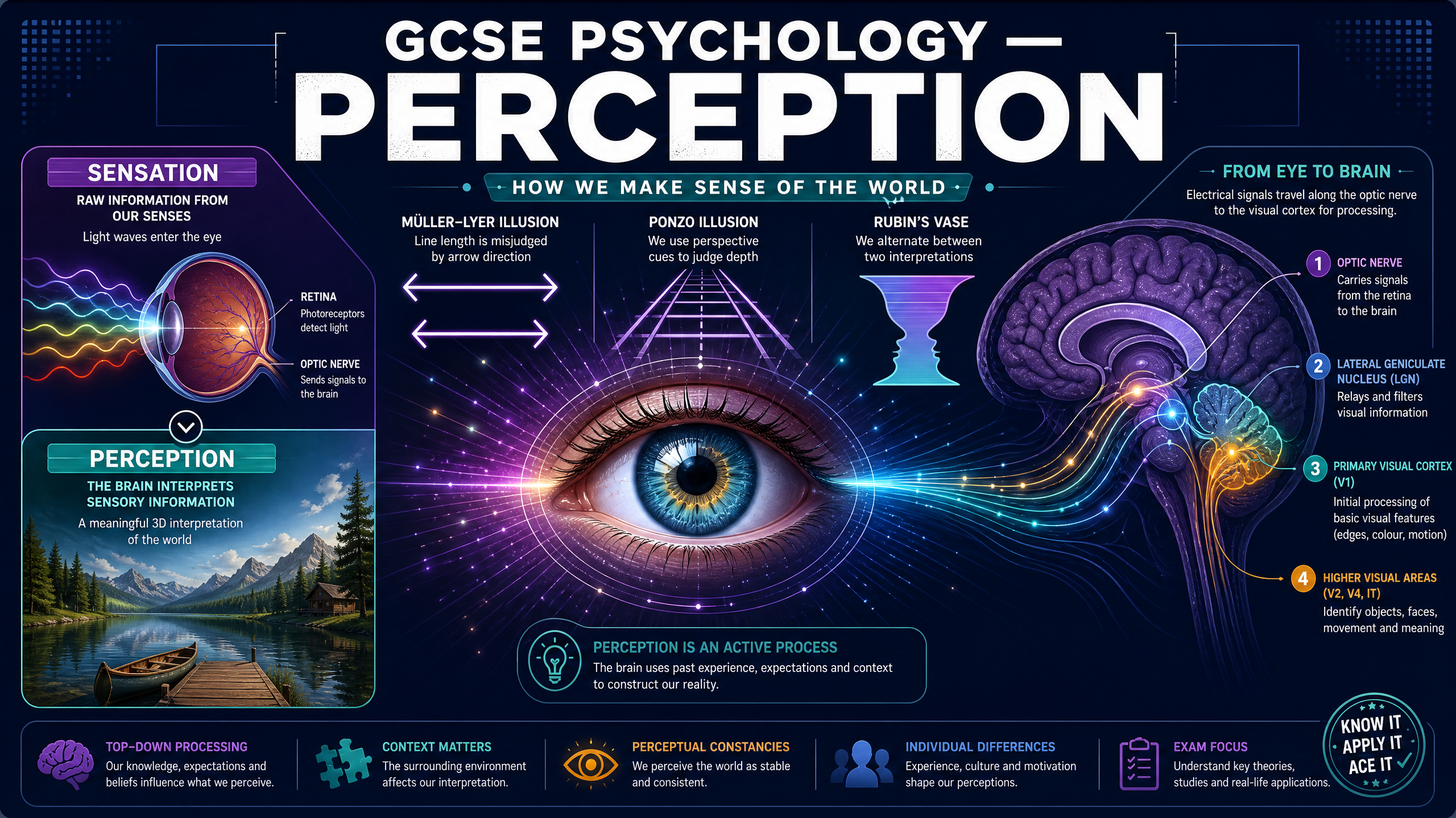 GCSE Psychology: Perception