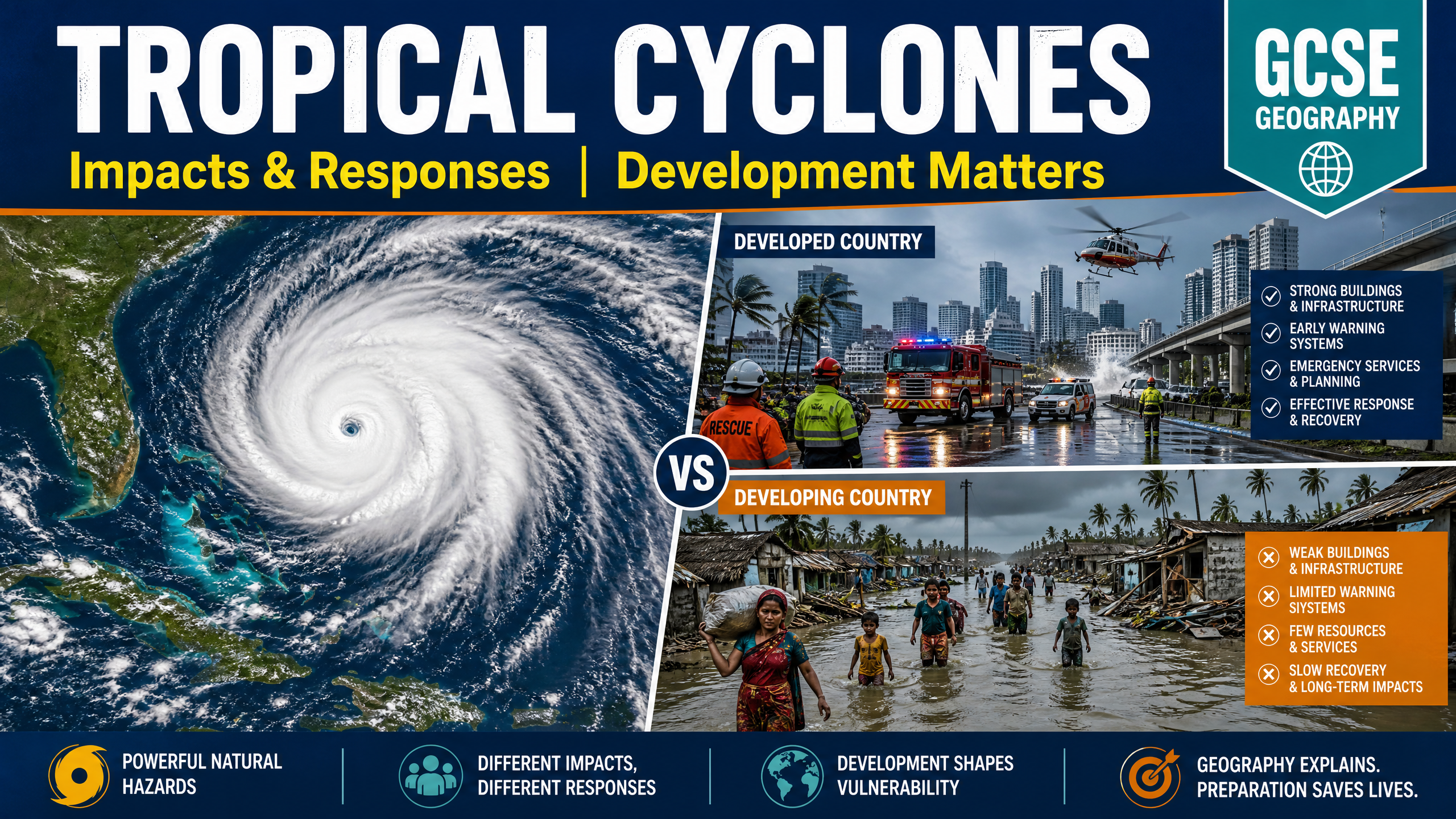 Tropical Cyclones: Impacts and Responses