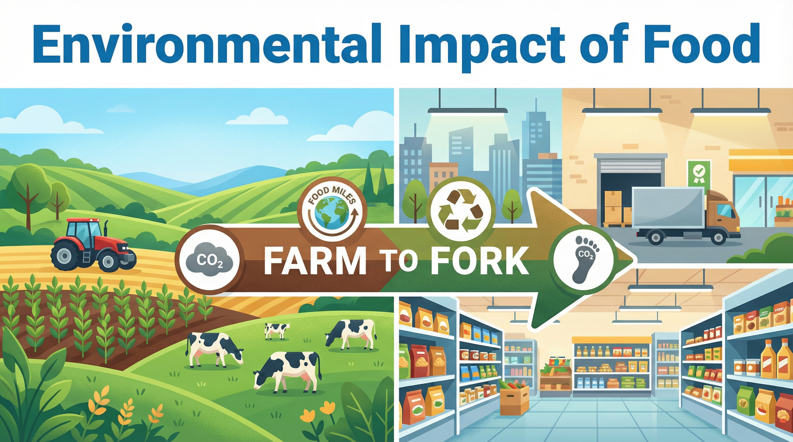Header image for Environmental Impact of Food.