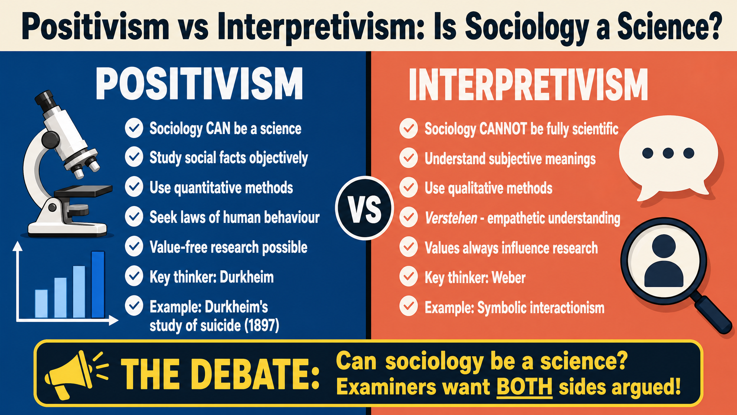 Positivism vs Interpretivism Debate