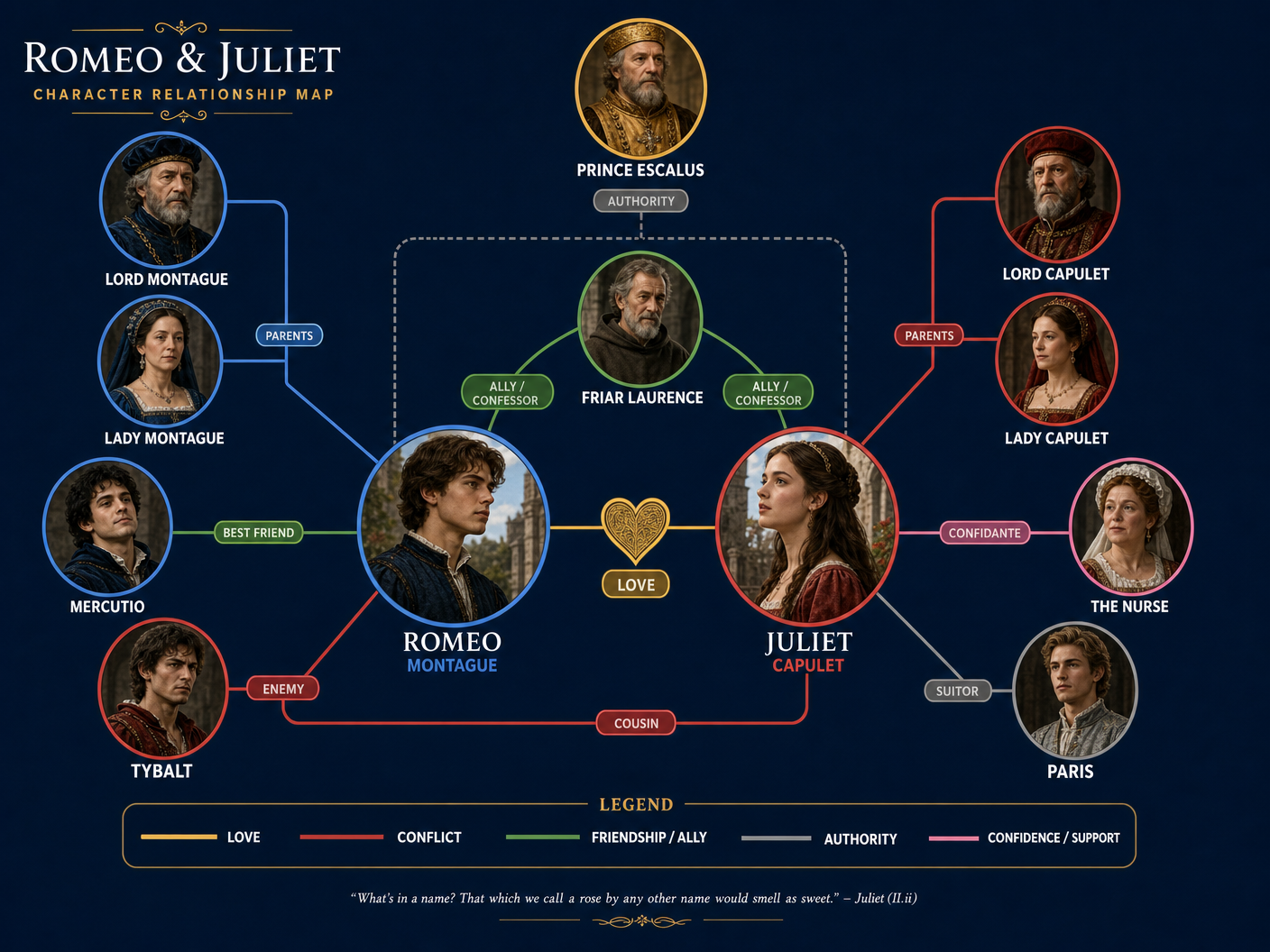 Character Relationship Map