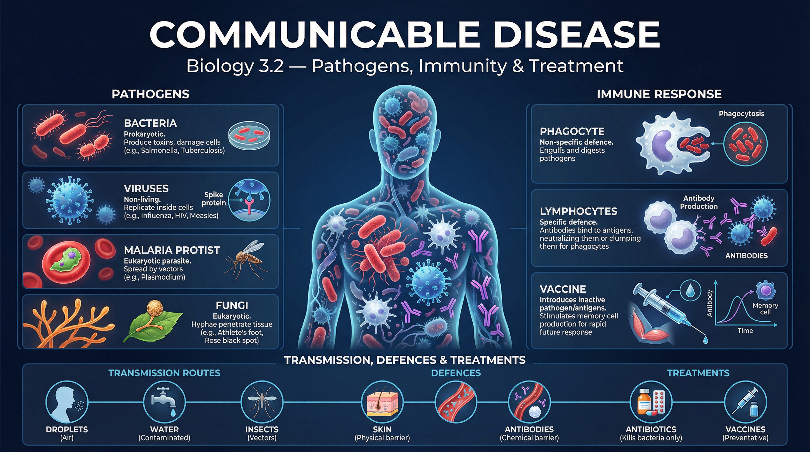 Header image for Communicable Disease