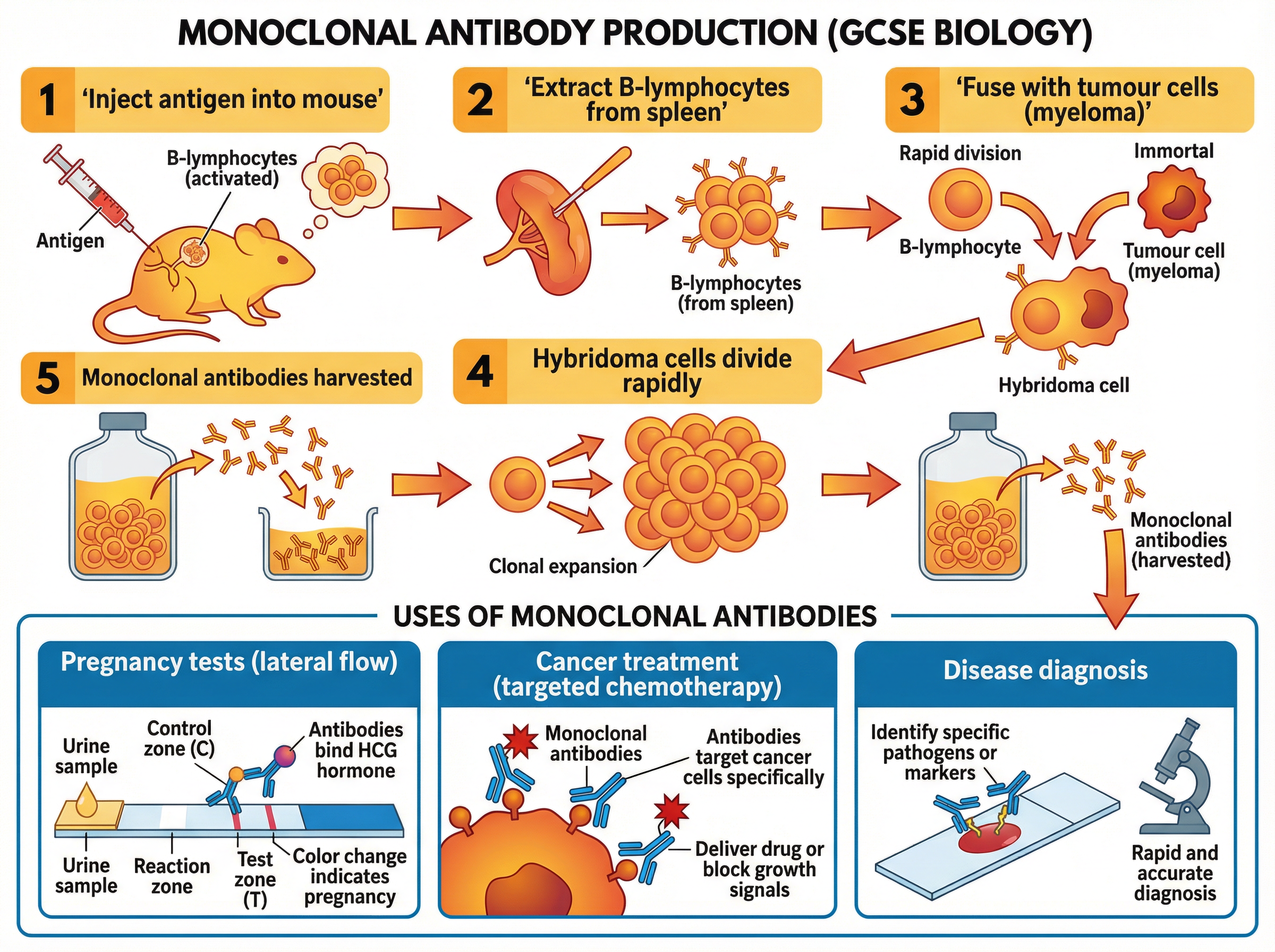 Monoclonal Antibody Production (Higher Tier)