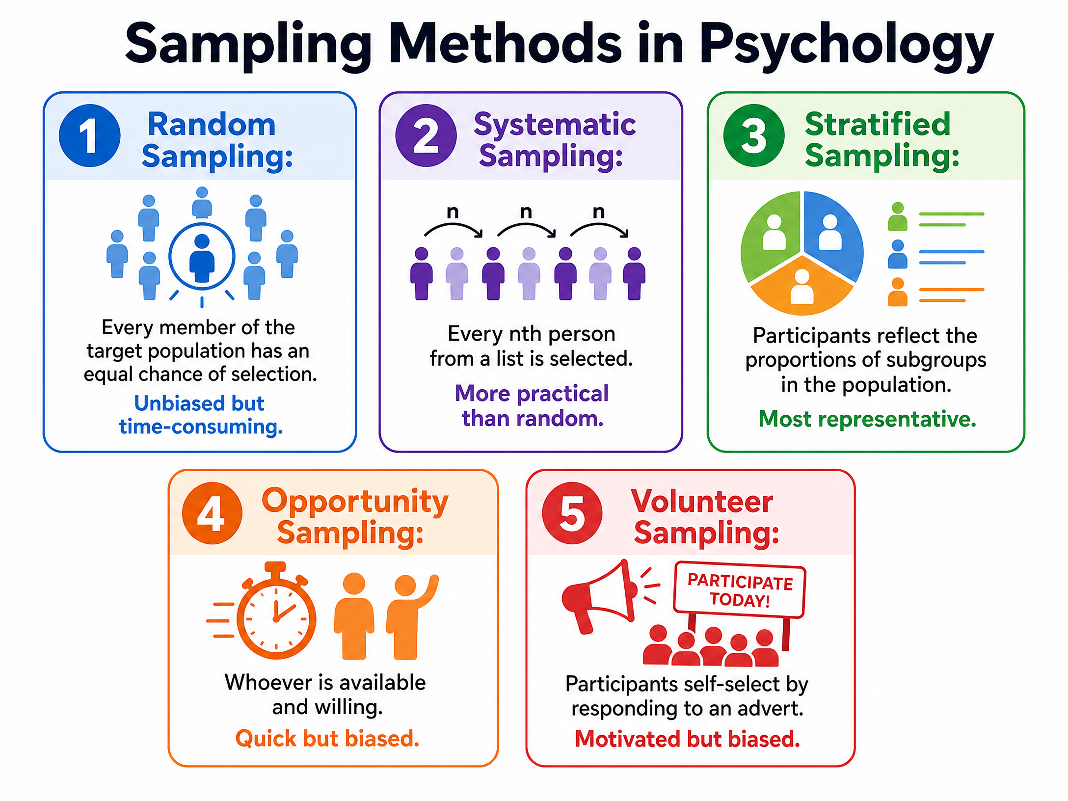 Sampling Methods Comparison